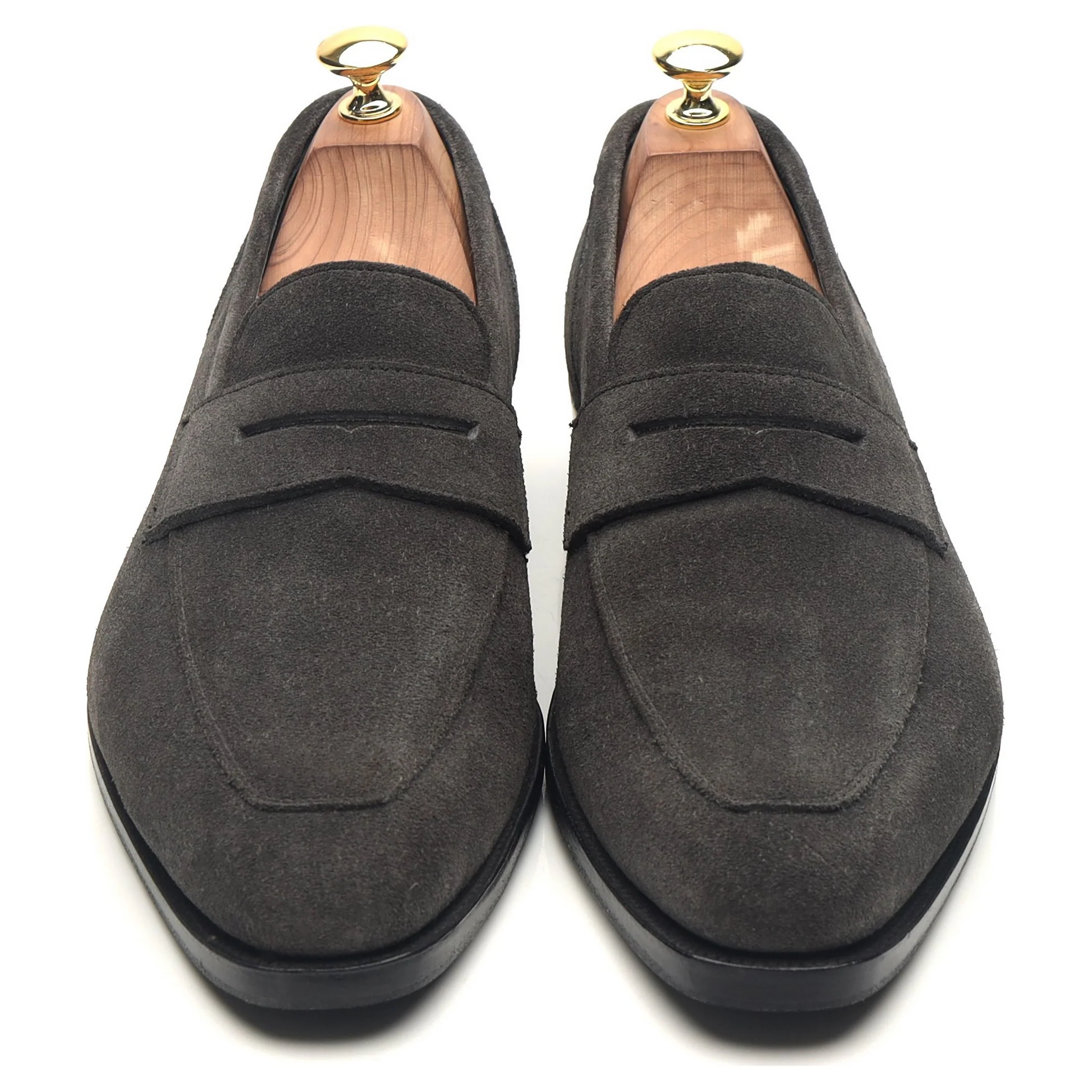 Kingsman 'Newport' Dark Grey Suede Loafers UK 8.5 E - Image 9