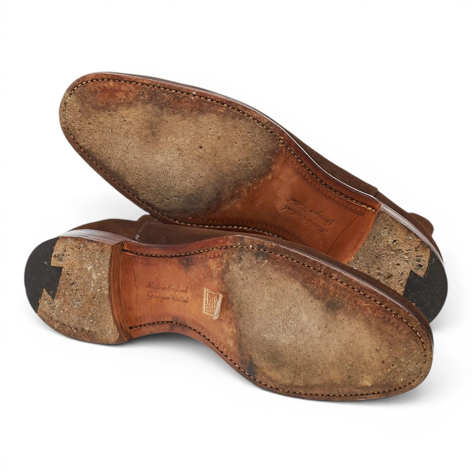 'Godfrey' Dark Brown Suede Chelsea Boots UK 9 F - Image 5