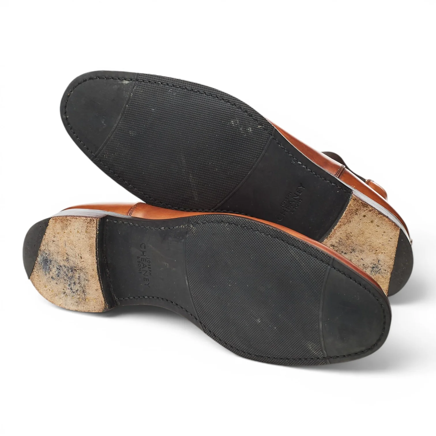 'Godfrey' Tan Brown Leather Chelsea Boots UK 9 G - Image 5
