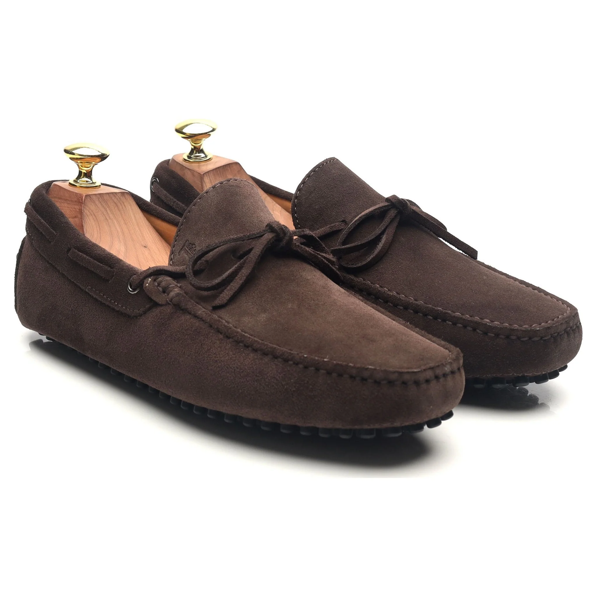 Gommino Brown Suede Driving Loafers UK 9 - Image 7