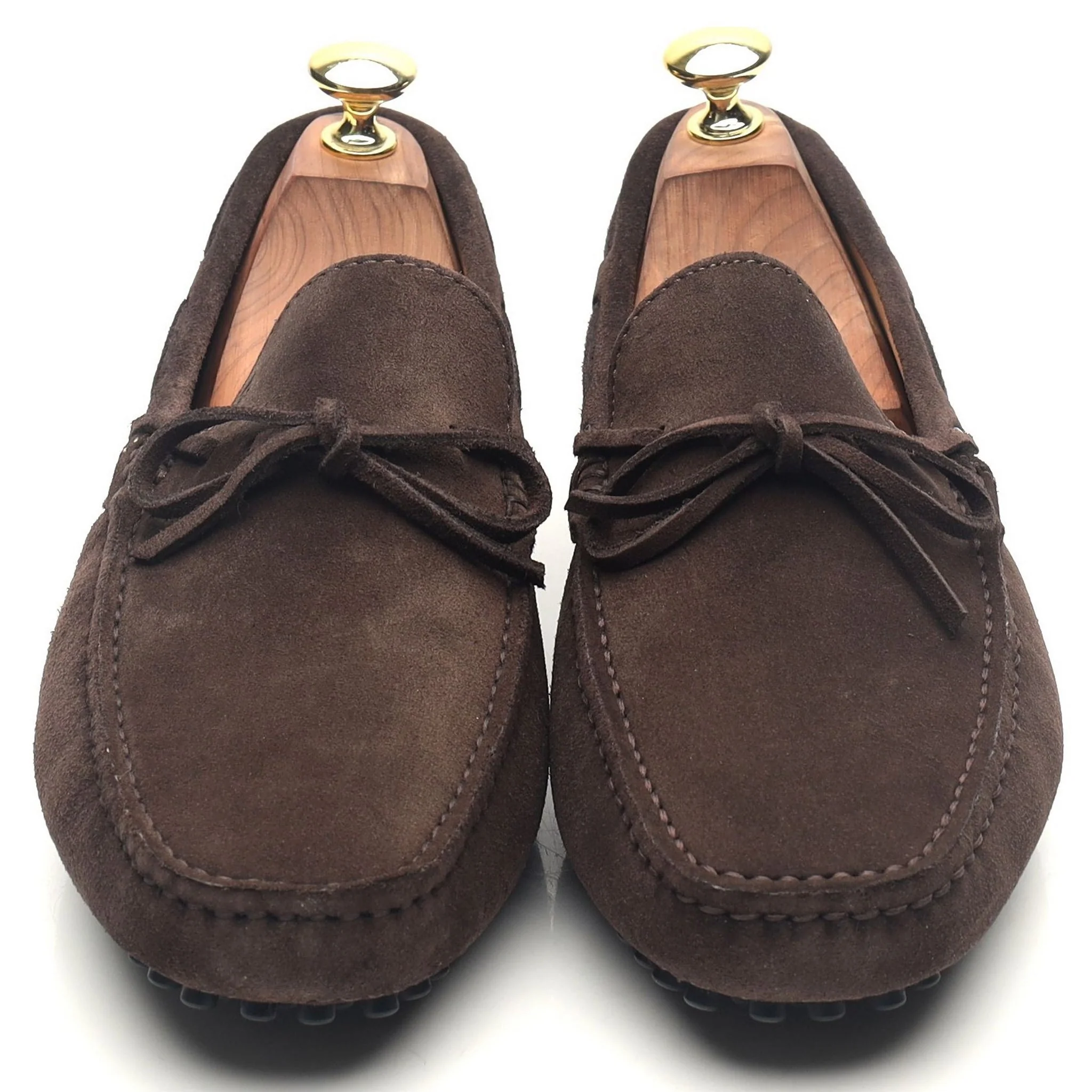 Gommino Brown Suede Driving Loafers UK 9 - Image 9