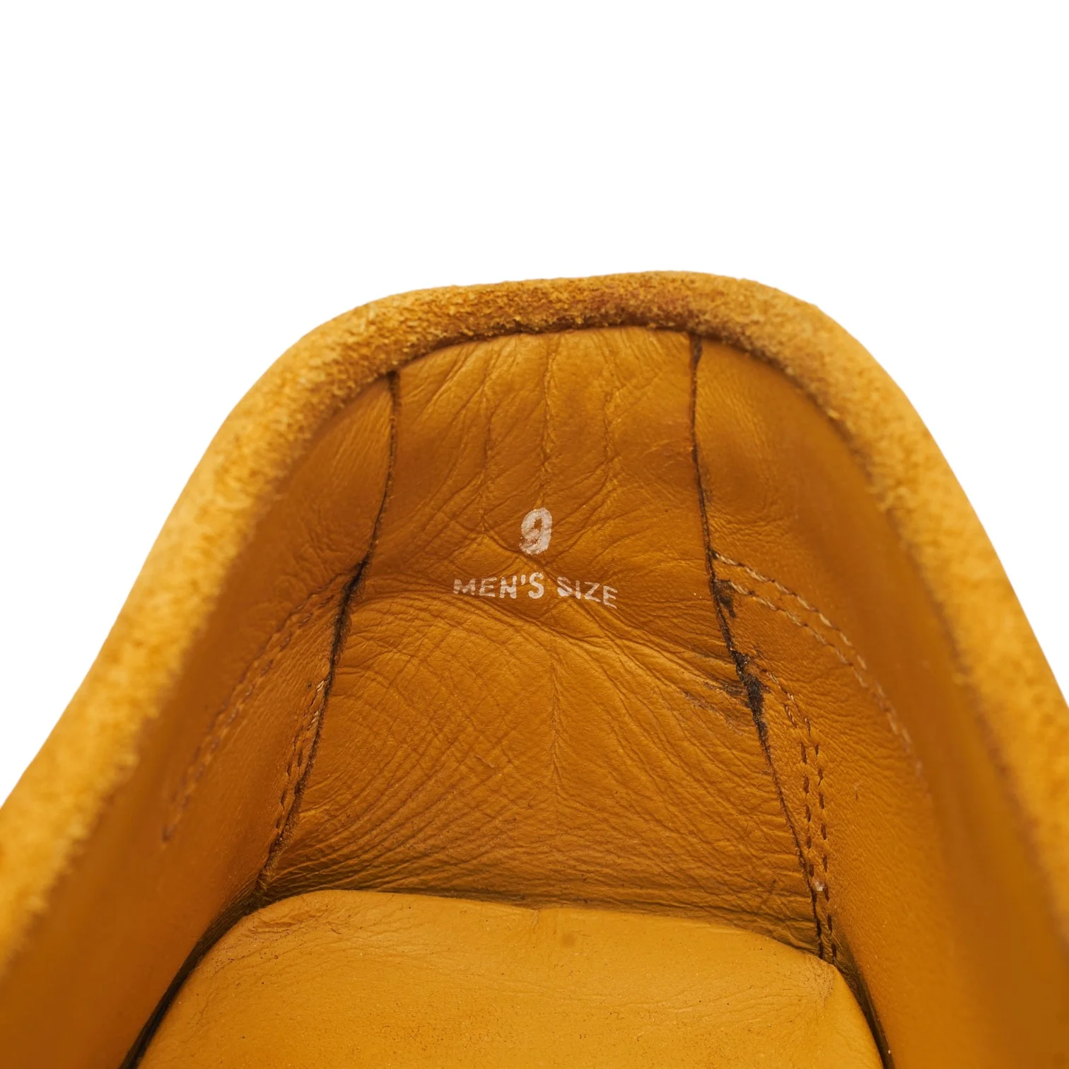 Gommino Yellow Suede Driving Loafers UK 9 - Image 7