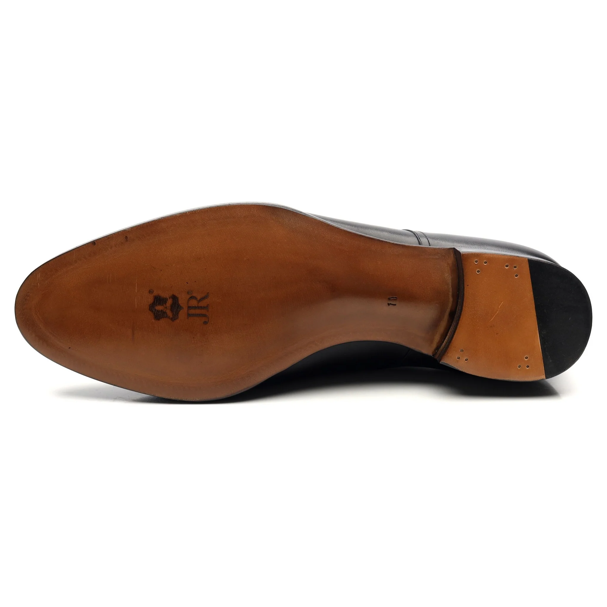 '293 Artista' Black Leather Derby UK 11 G - Image 10