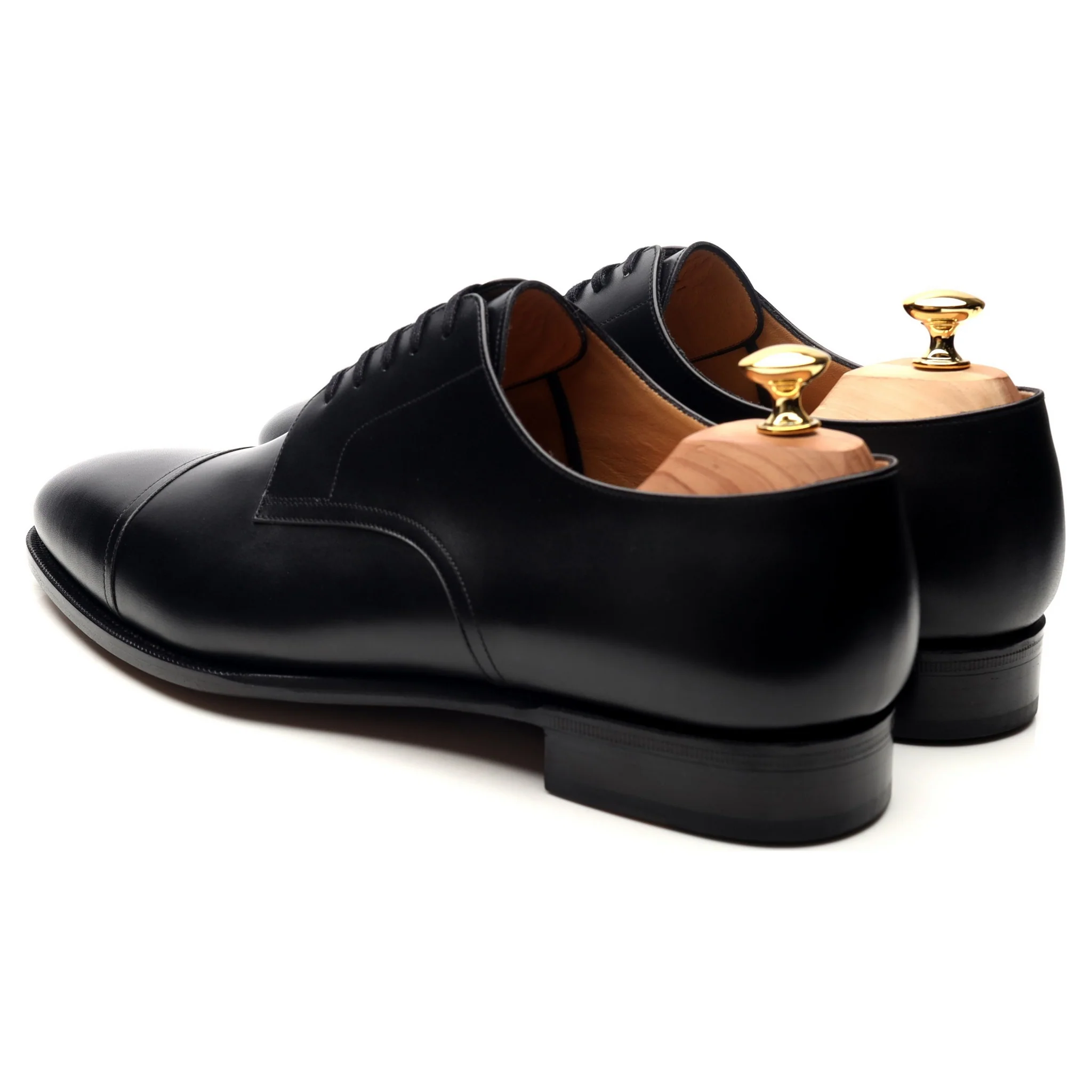 '293 Artista' Black Leather Derby UK 11 G - Image 3