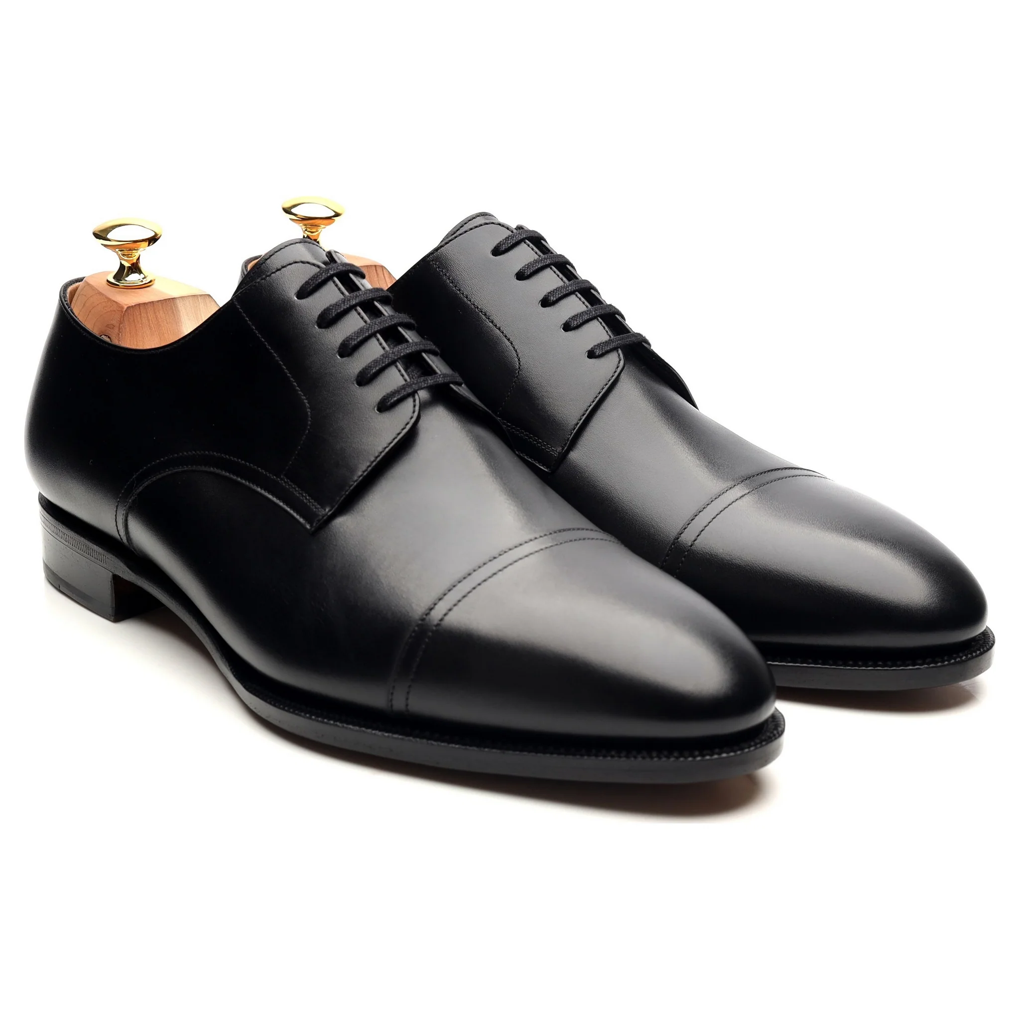 '293 Artista' Black Leather Derby UK 11 G - Image 7