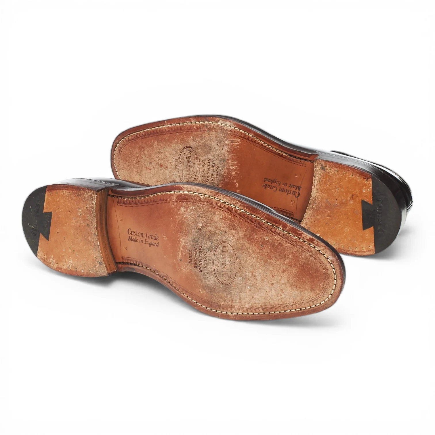 'Grafton' Dark Brown Leather Derby Brogues UK 8.5 F - Image 5