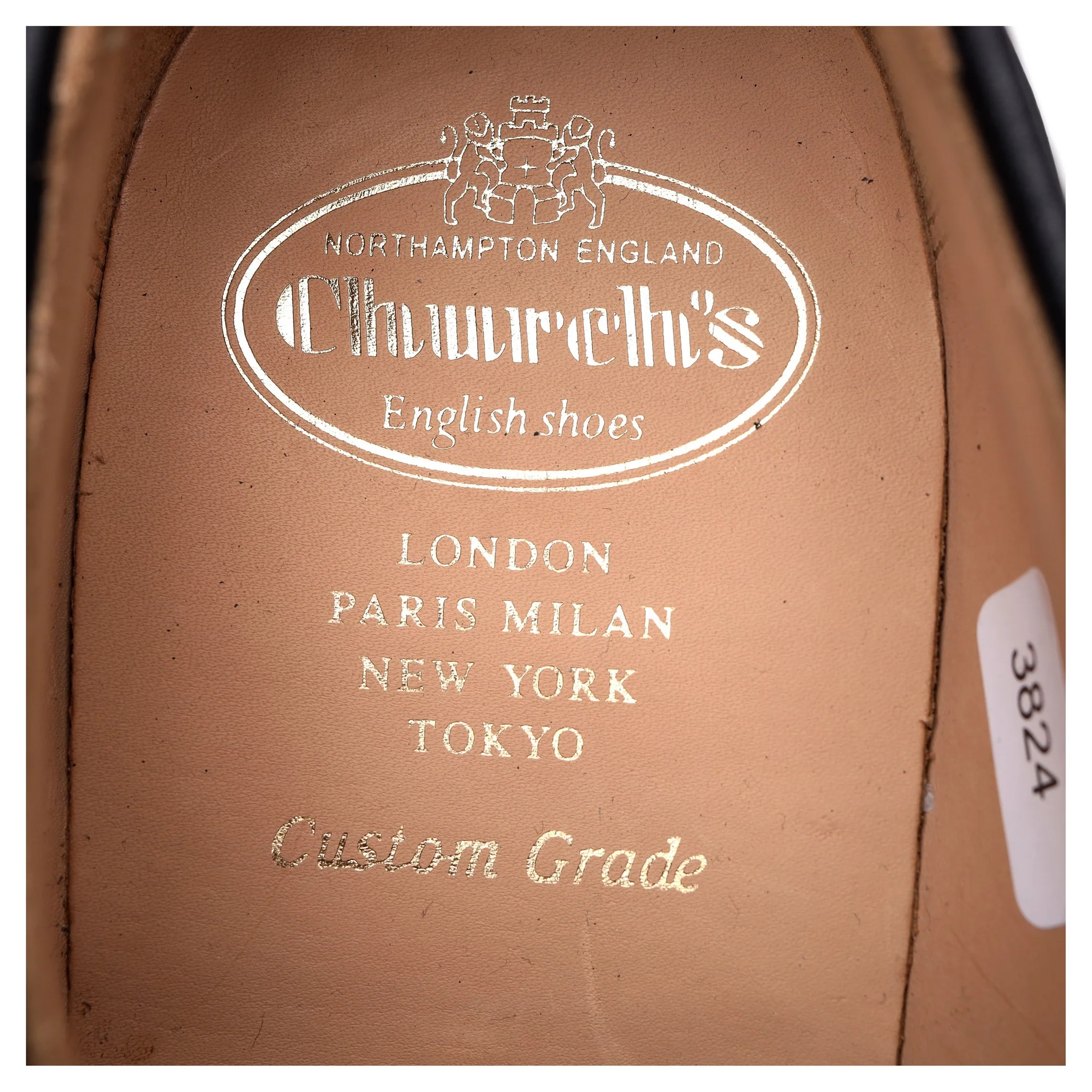 'Grafton' Black Leather Derby Brogues UK 9.5 G - Image 12