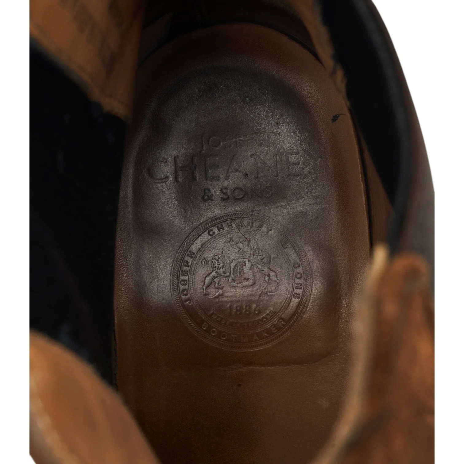'Graham' Snuff Brown Suede Chelsea Boots UK 10 F - Image 6