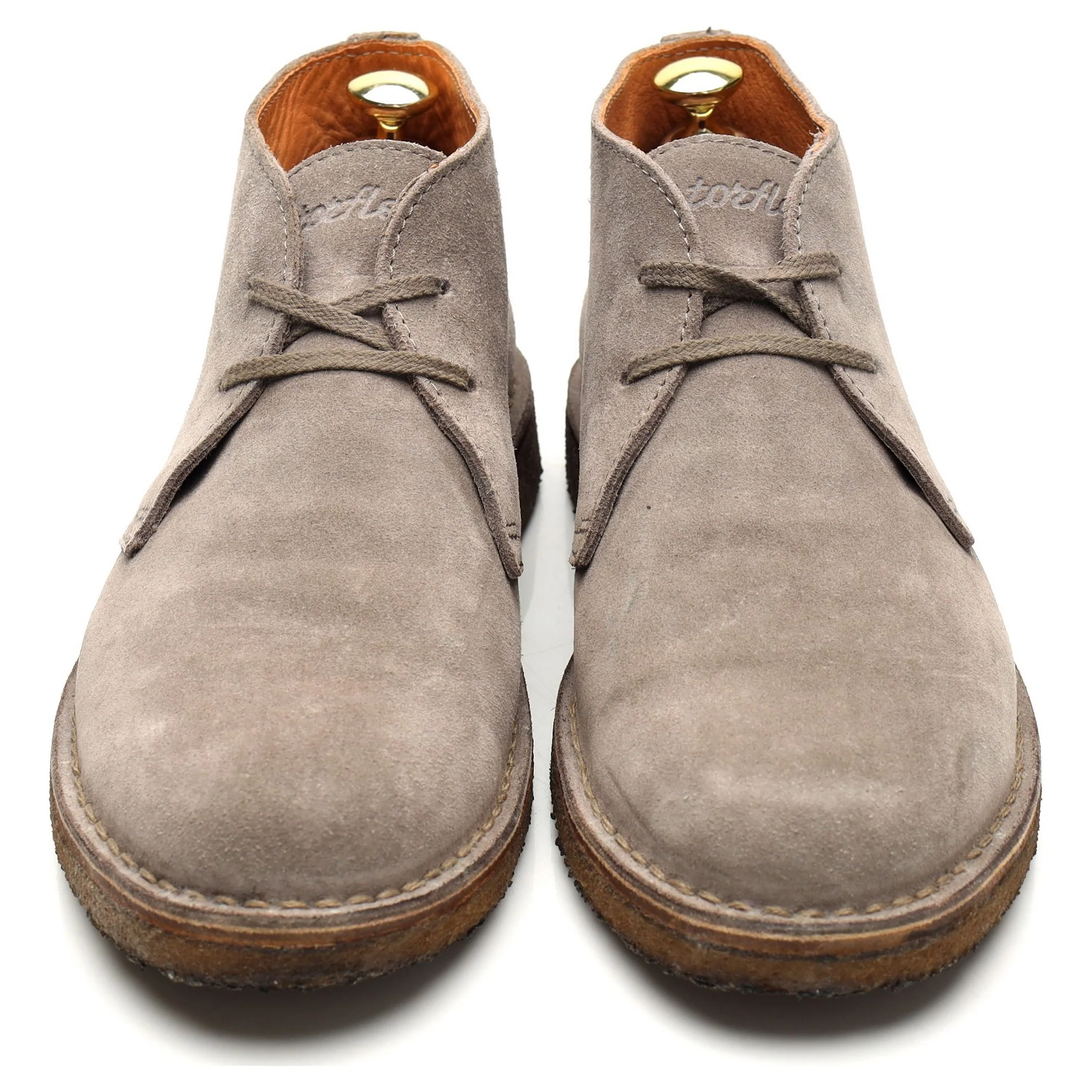'Greenflex' Grey Suede Chukka Boots UK 7 EU 41 - Image 2
