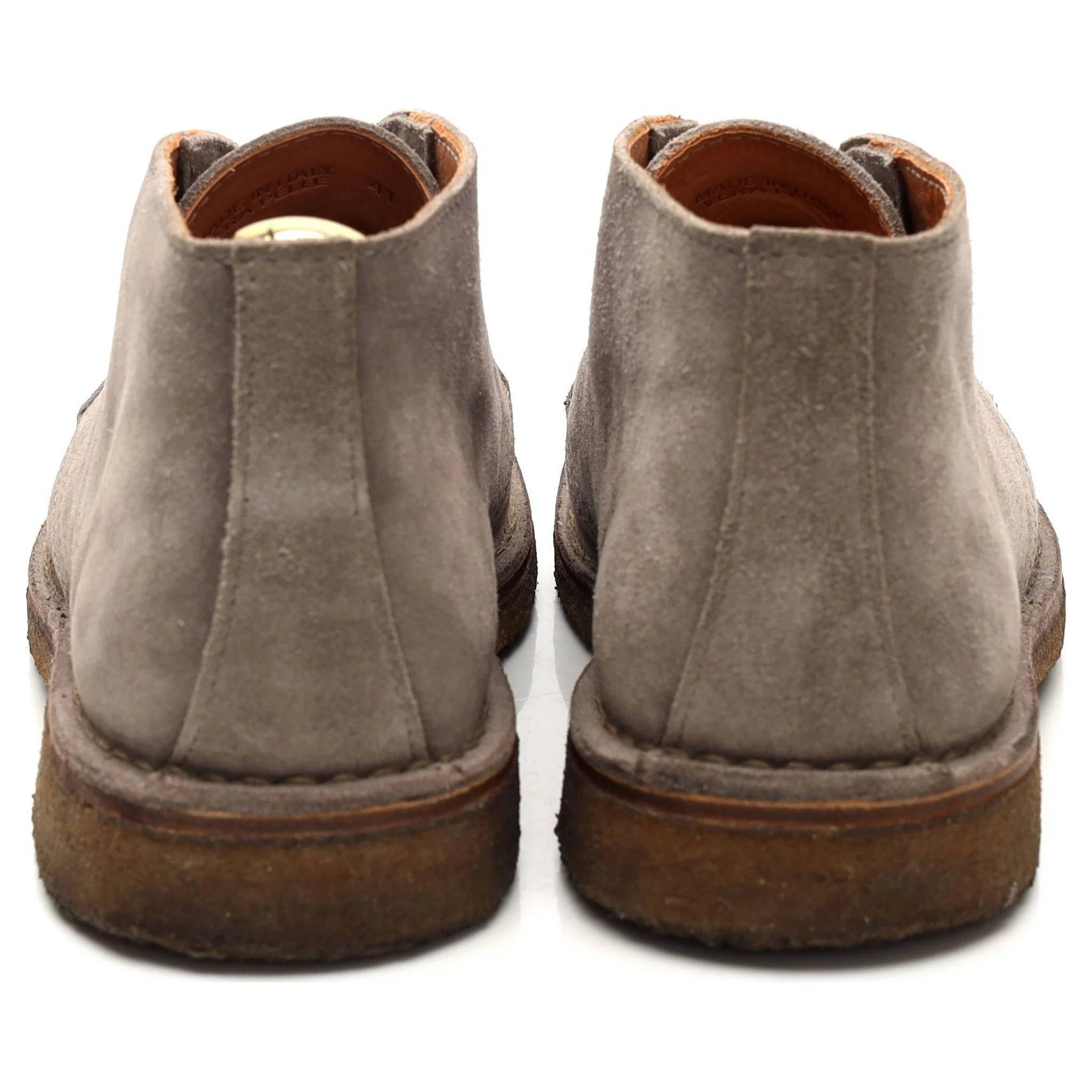 'Greenflex' Grey Suede Chukka Boots UK 7 EU 41 - Image 4