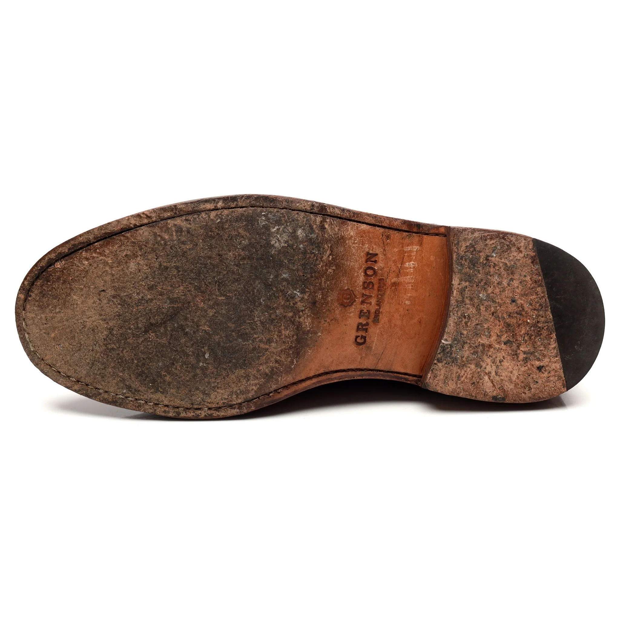 'Archie' Brown Leather Derby Brogues UK 10 G - Image 10