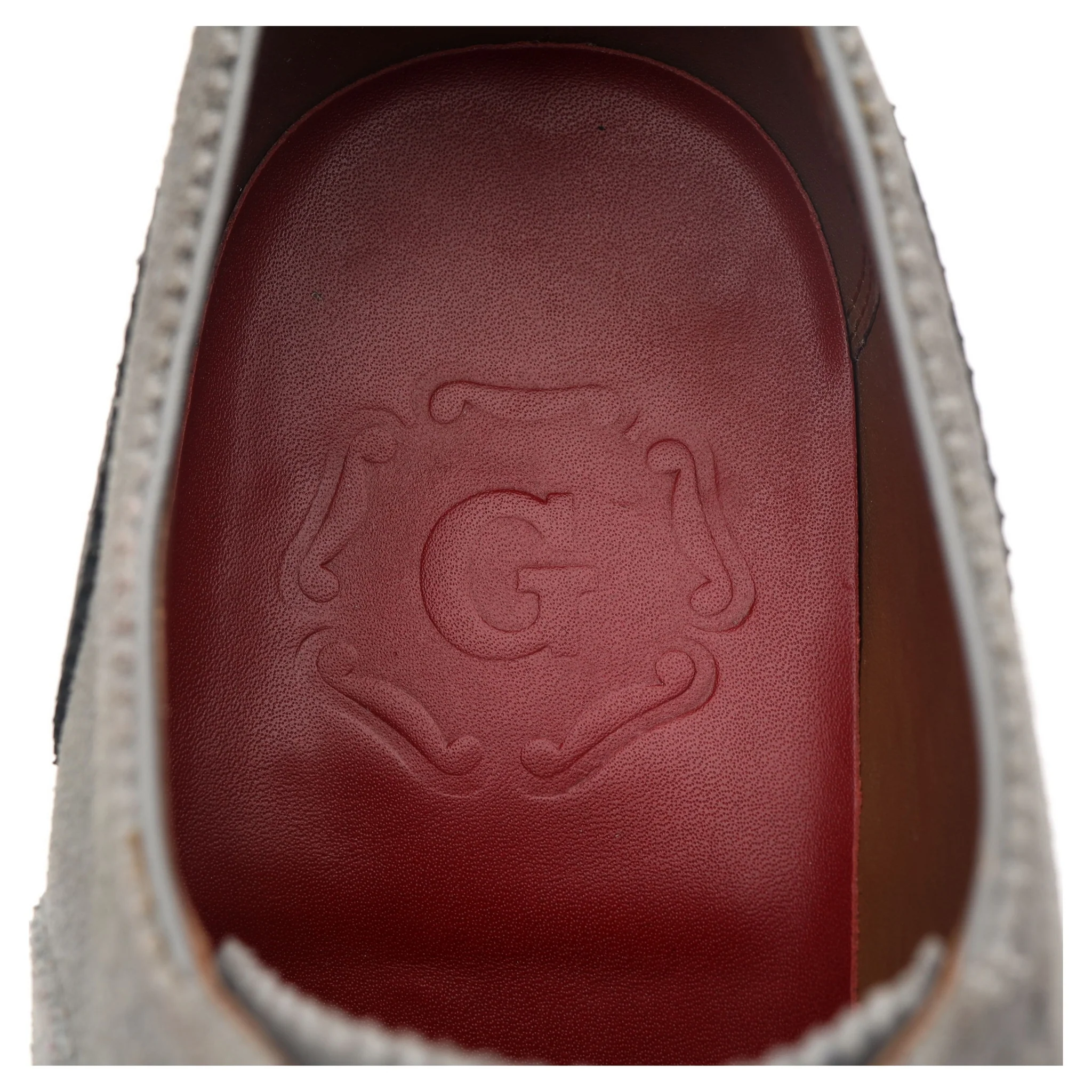 'Stanley' Grey Suede Brogues UK 7 G - Image 12