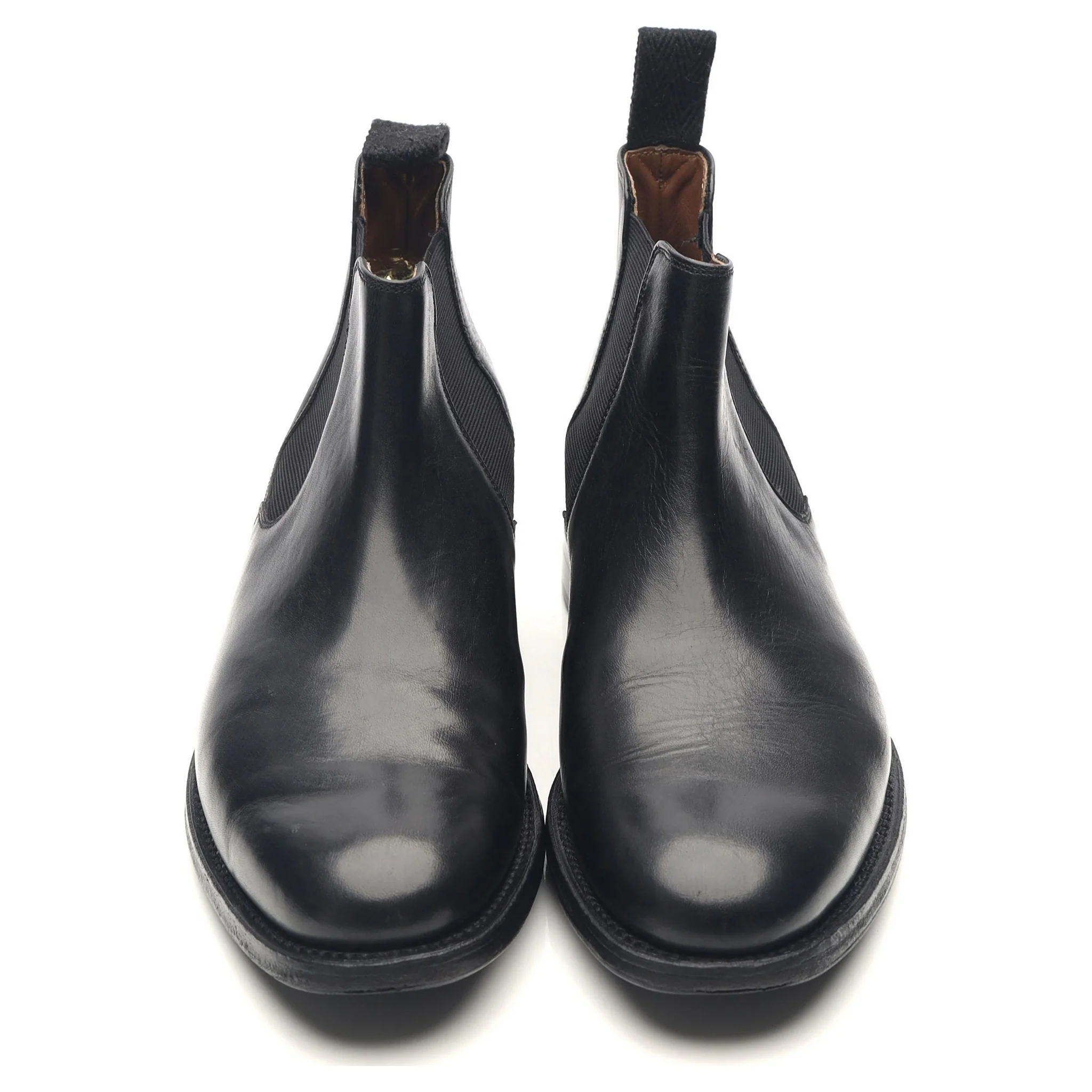 Women's 'Grace' Black Leather Chelsea Boots UK 6 - Image 9