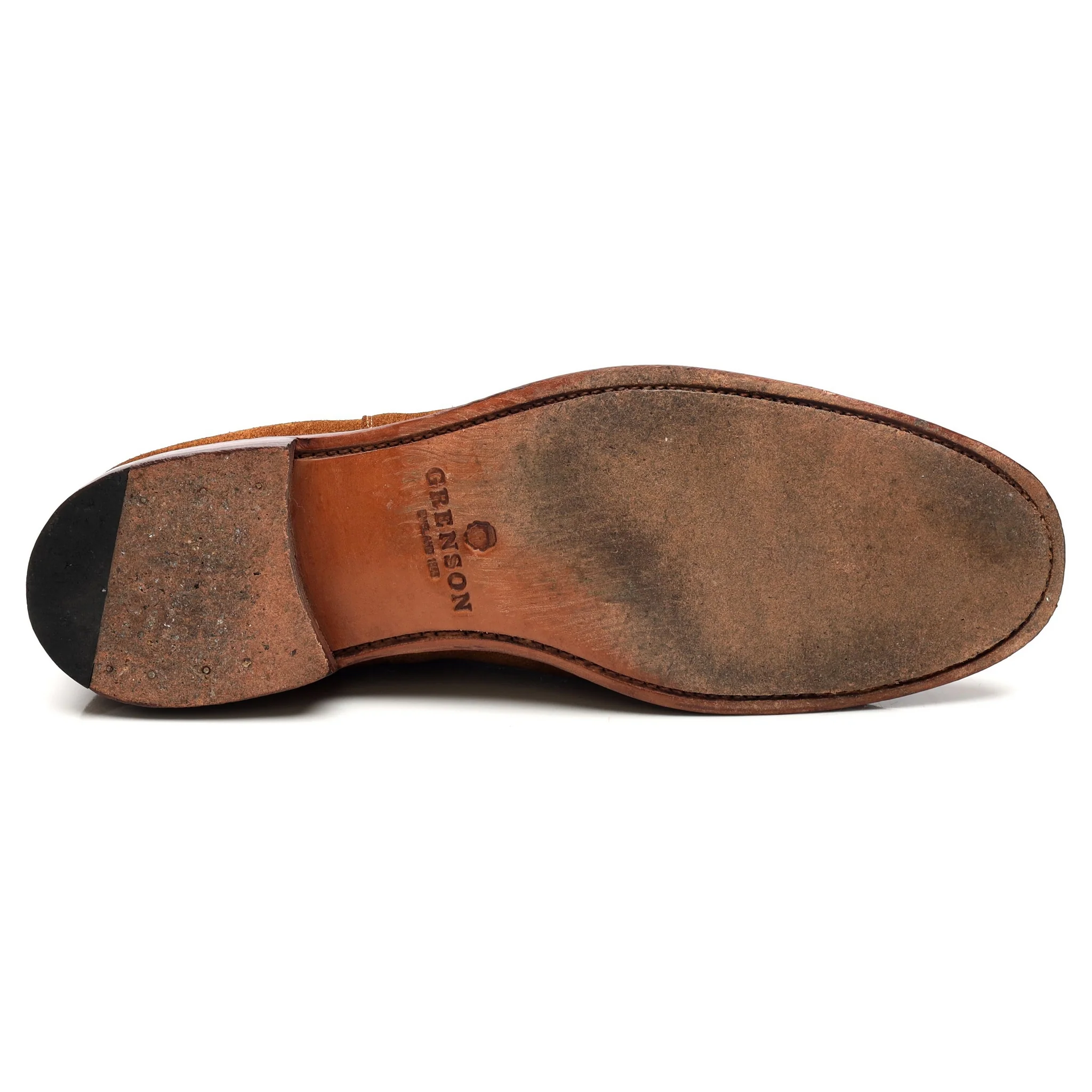 'Declan' Tan Brown Suede Chelsea Boots UK 8 F - Image 11