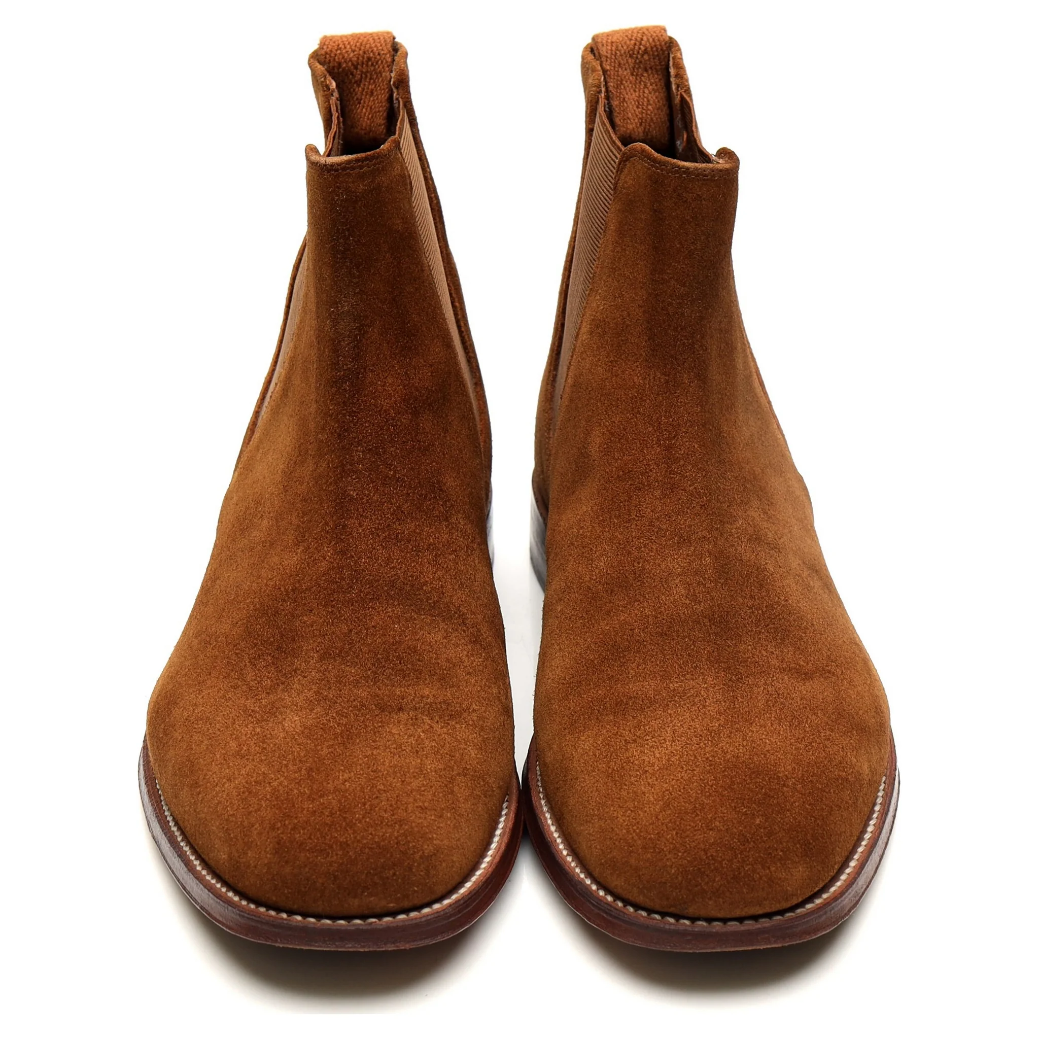 'Declan' Tan Brown Suede Chelsea Boots UK 8 F - Image 9