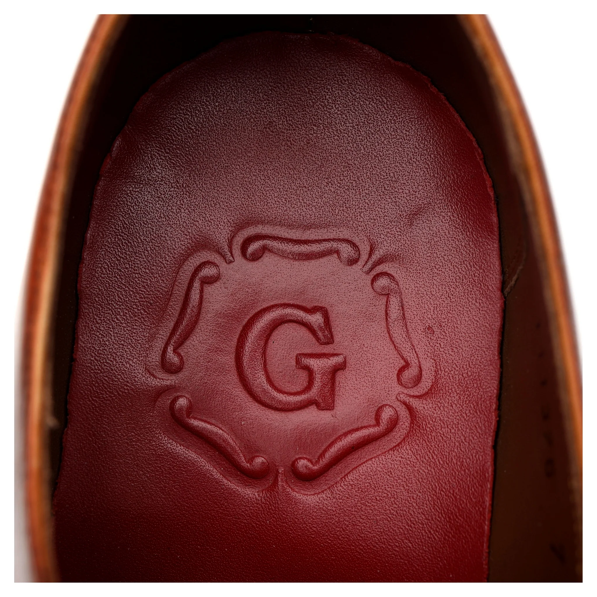 'Curt' Tan Brown Leather Derby UK 7 G - Image 12