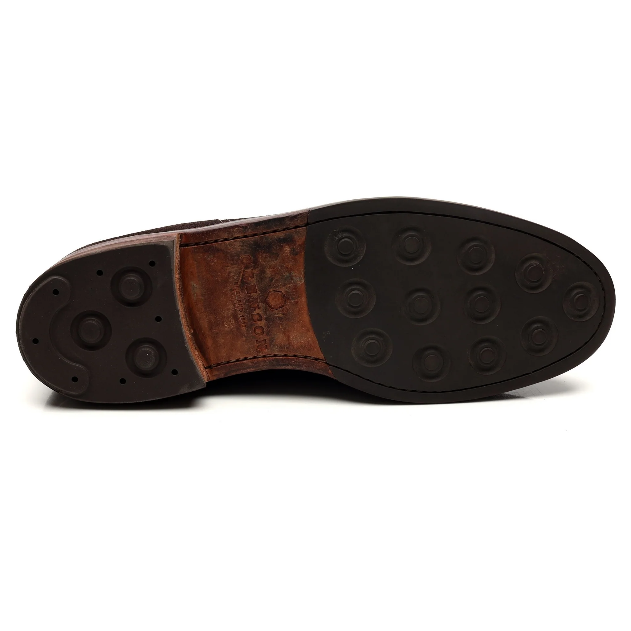 Dark Brown Suede Chelsea Boots UK 8.5 G - Image 11