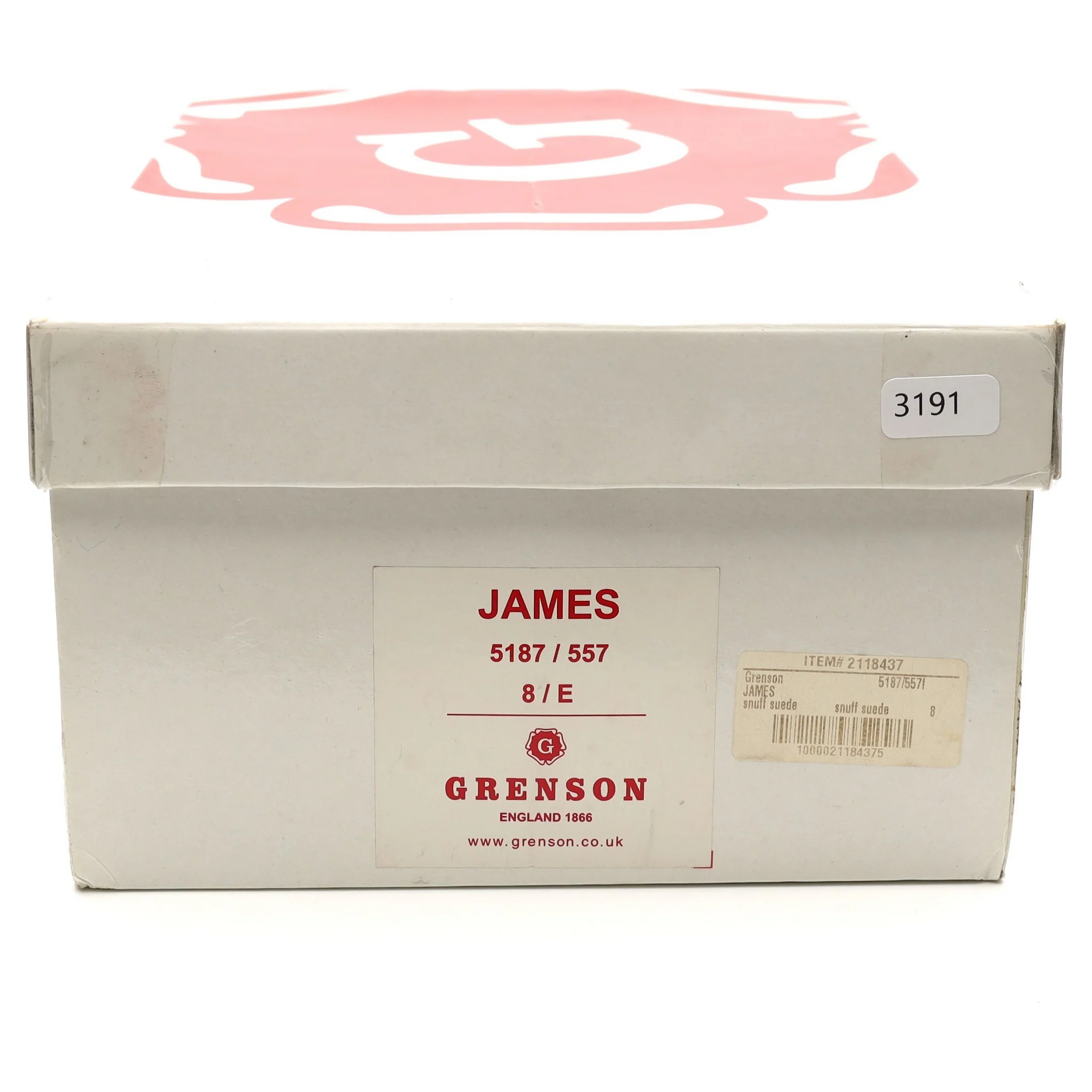 'James' Snuff Brown Suede Loafers UK 8 E - Image 14