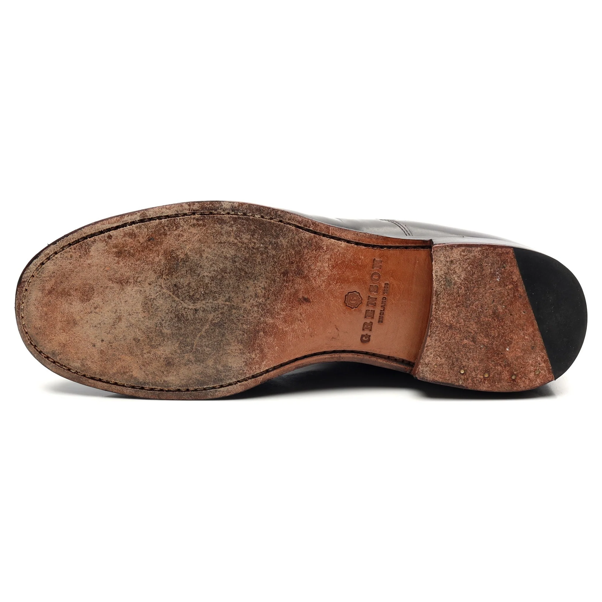'Leander' Dark Brown Leather Boots UK 7 E - Image 10