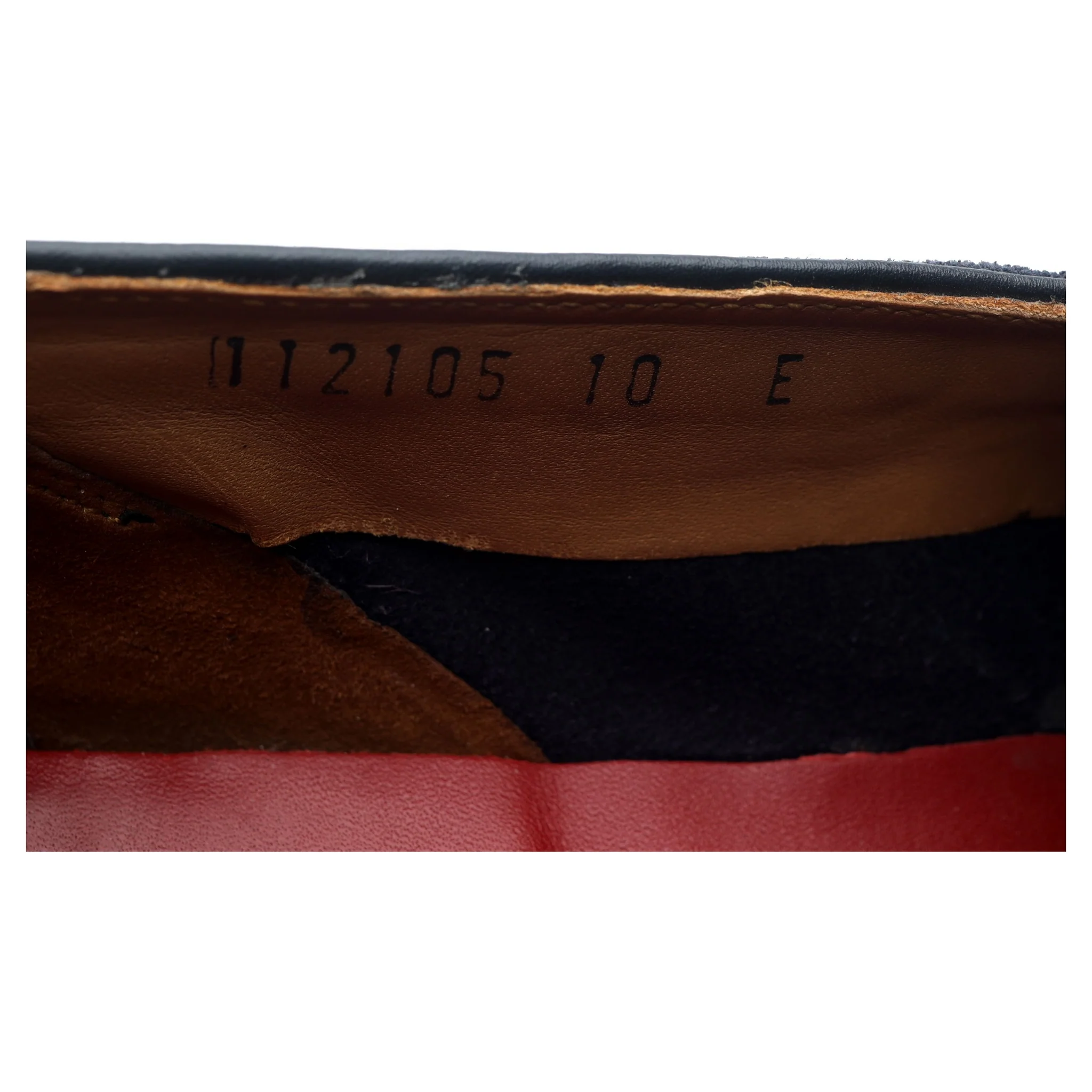 'Scottie' Navy Blue Leather Tassel Loafers UK 10 E - Image 13