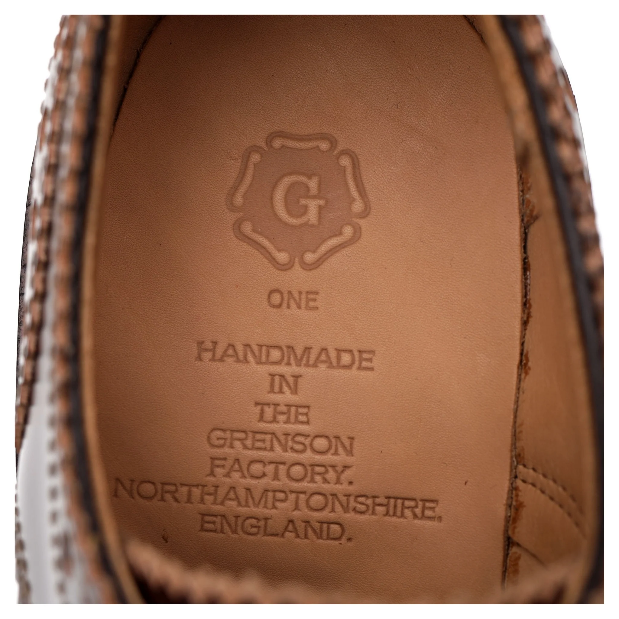 'Archie' Triple Welt Brown Leather Brogue UK 7 G - Image 12