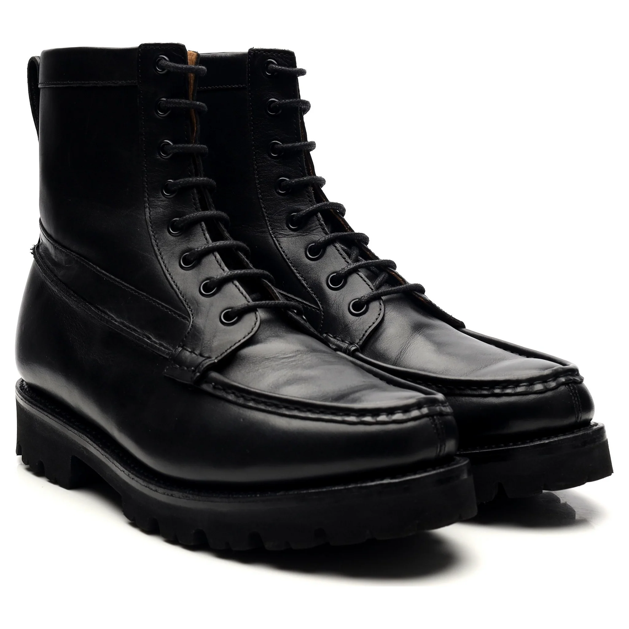 'Gulliver' Black Leather Boots UK 6.5 G - Image 7