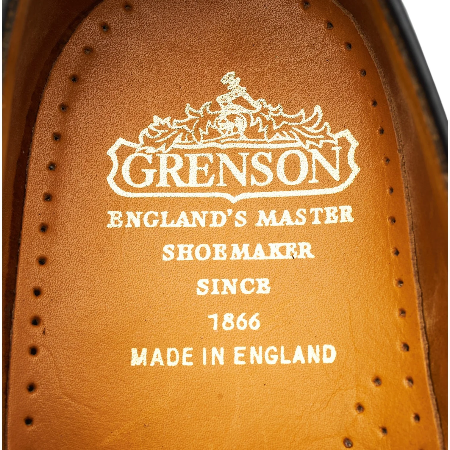 Vintage 'Dutton II' Black Leather Split Toe Derby UK 9.5 F - Image 6