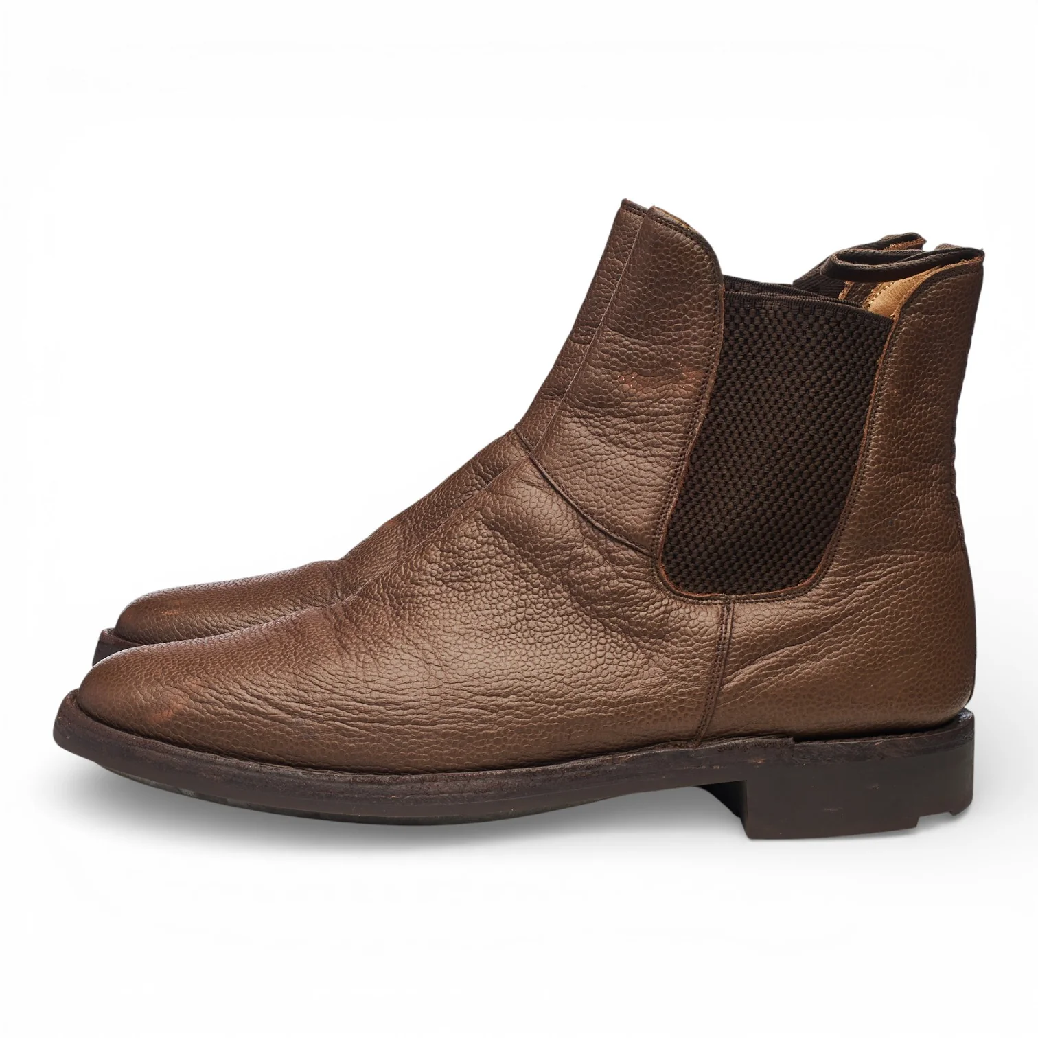 'Hampton' Brown Leather Veldstchoen Boots UK 10.5 G - Image 3