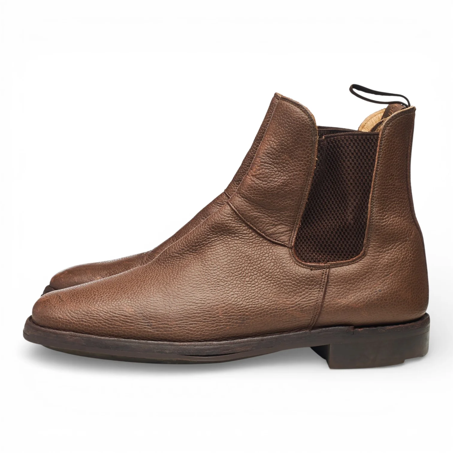 'Hampton' Brown Leather Veldstchoen Boots UK 10 G - Image 3
