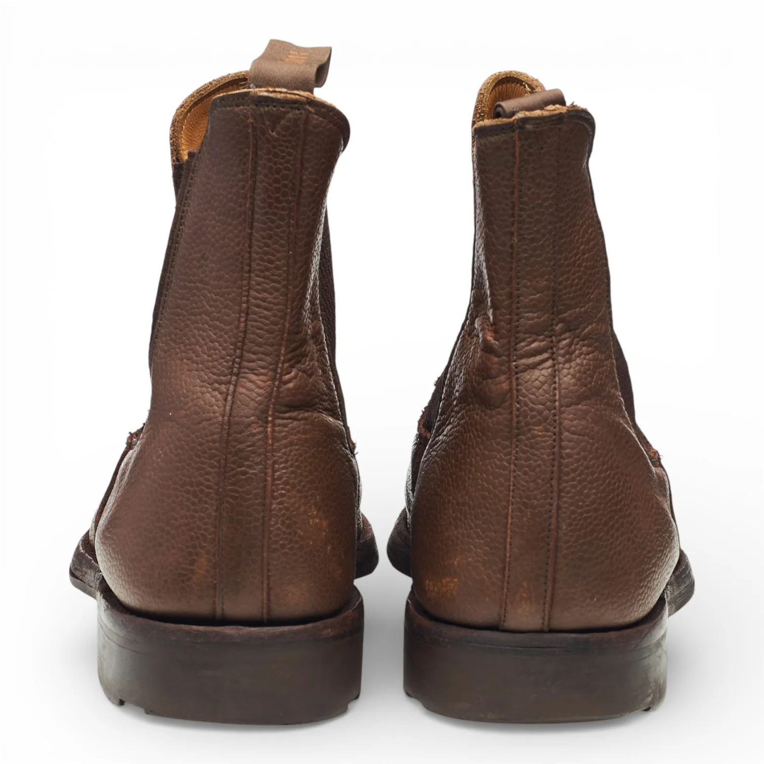 'Hampton' Brown Leather Veldstchoen Boots UK 10 G - Image 4