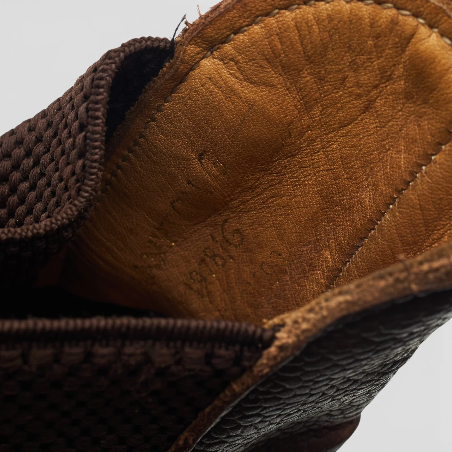 'Hampton' Brown Leather Veldstchoen Boots UK 10 G - Image 7