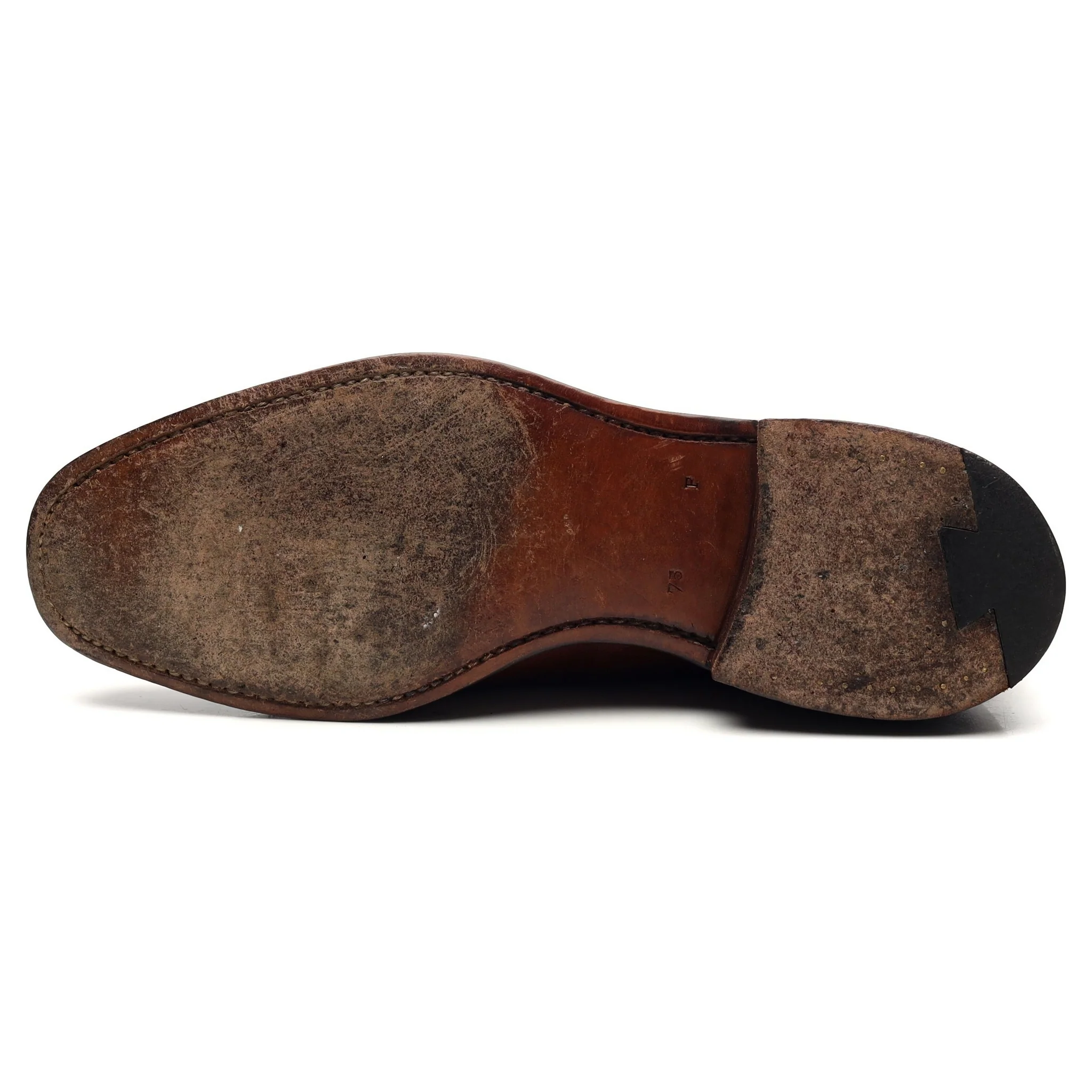Masterclass 'Hanover' Tan Brown Leather Oxford UK 7.5 F - Image 10