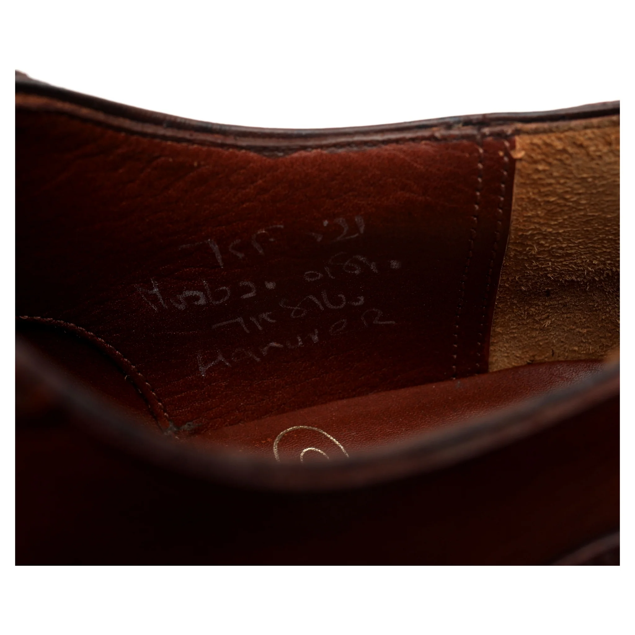 Masterclass 'Hanover' Tan Brown Leather Oxford UK 7.5 F - Image 13