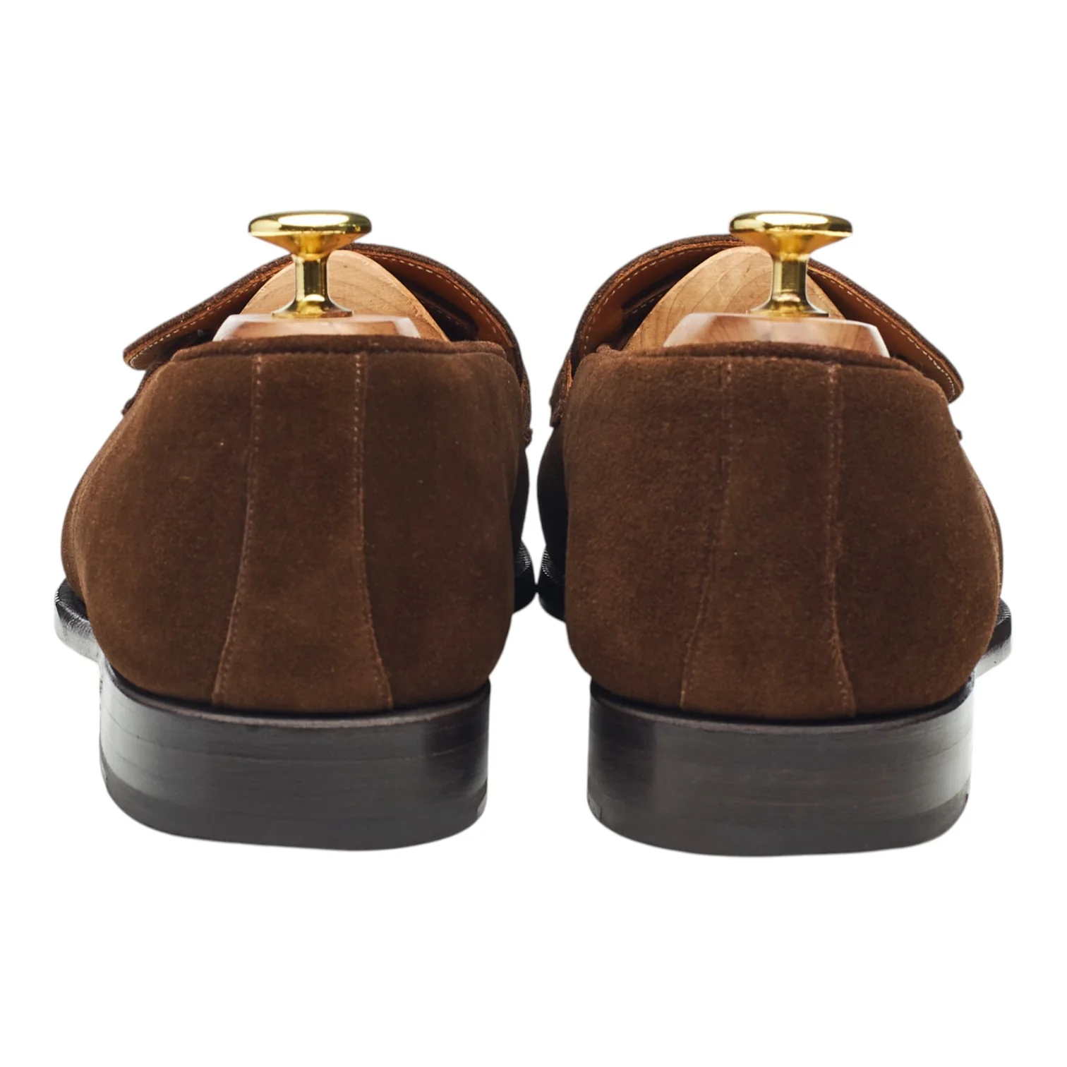 'Hawthorne' Brown Suede Butterfly Loafers UK 8 E - Image 4