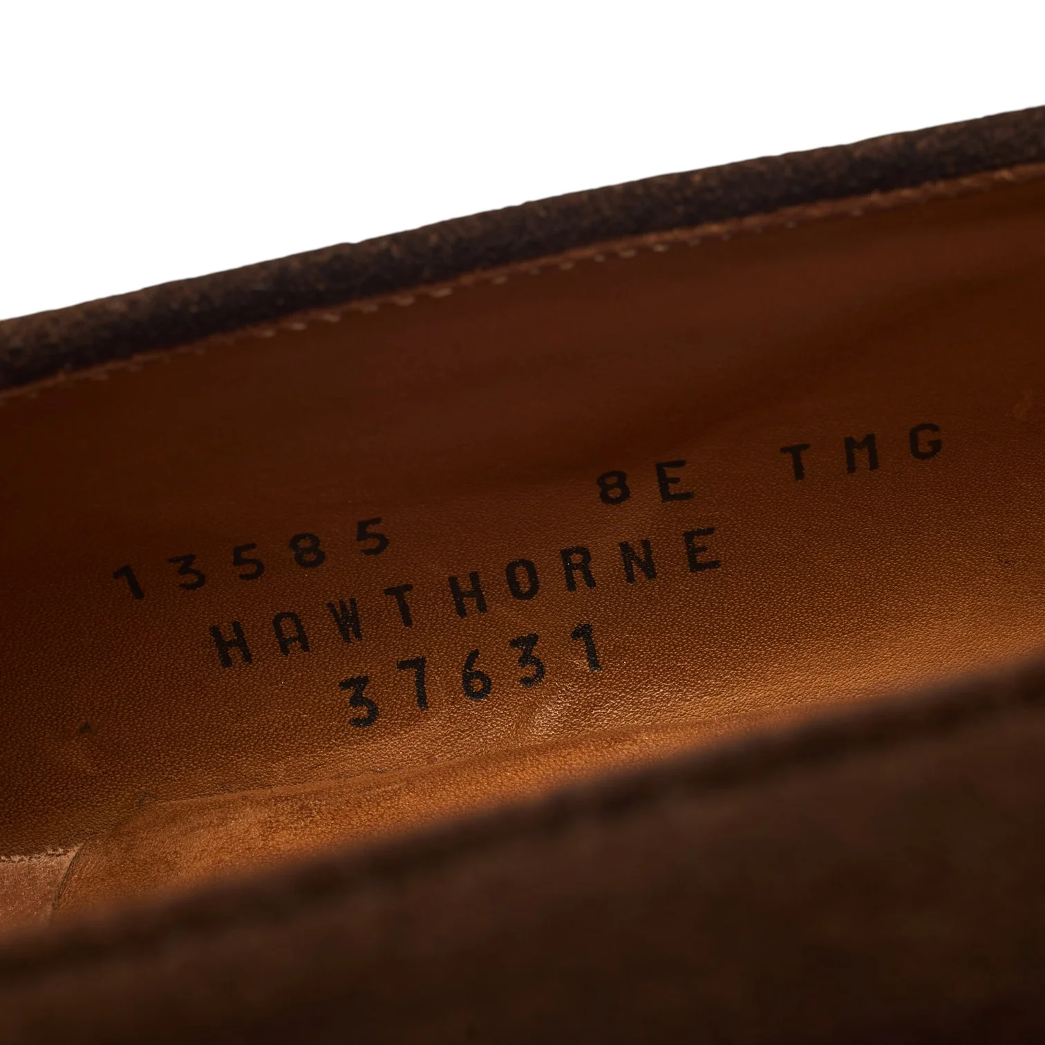 'Hawthorne' Brown Suede Butterfly Loafers UK 8 E - Image 7