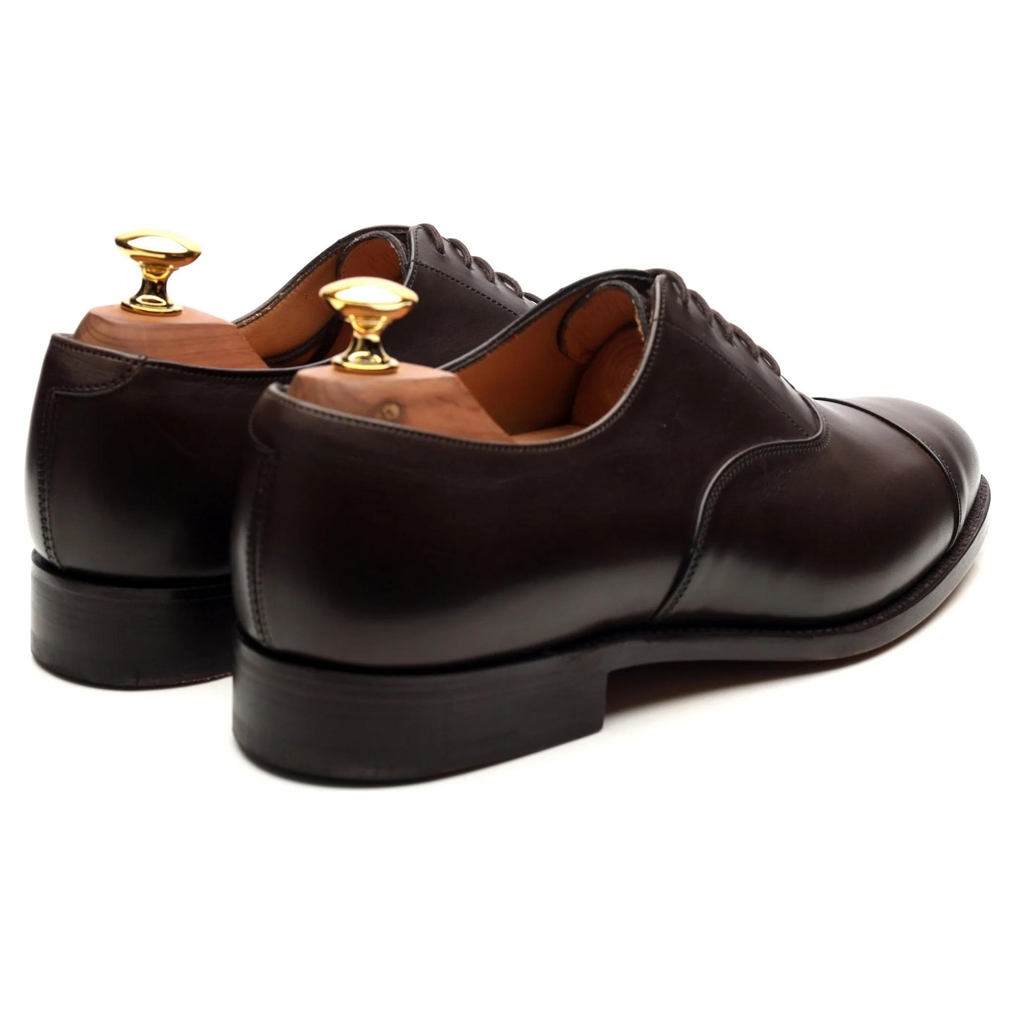 'Henley' Dark Brown Leather Oxford UK 6.5 - Image 5