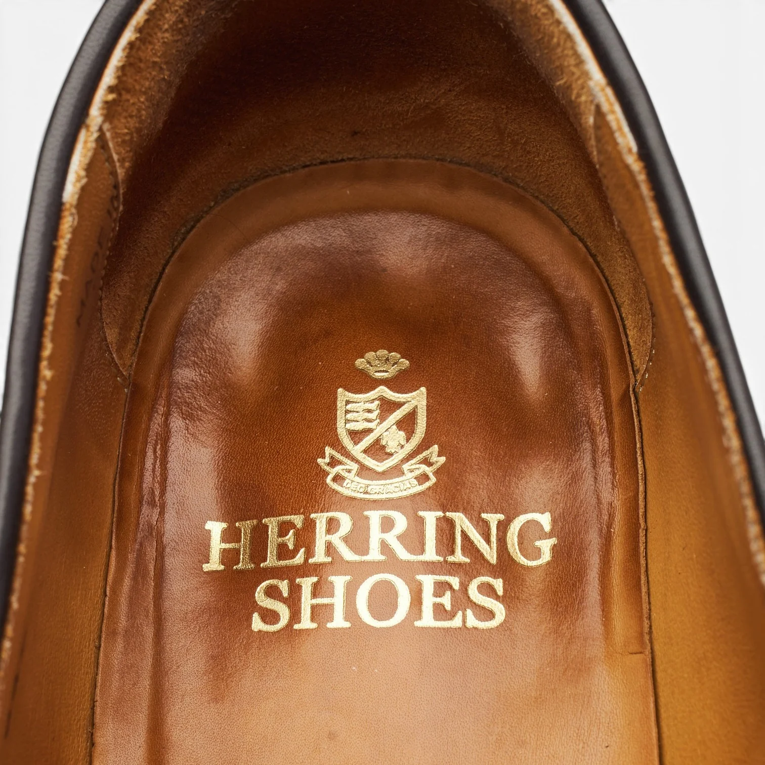 Herring '8491' Brown Leather Tassel Loafers UK 8.5 - Image 6