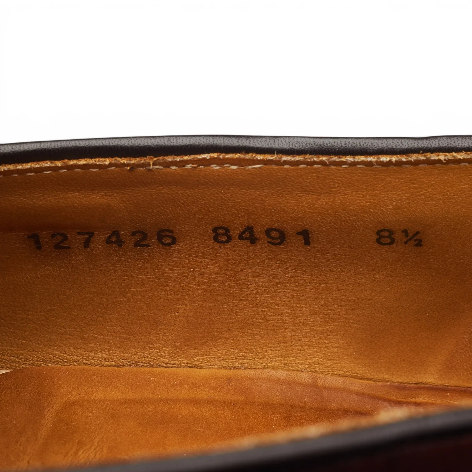 Herring '8491' Brown Leather Tassel Loafers UK 8.5 - Image 7