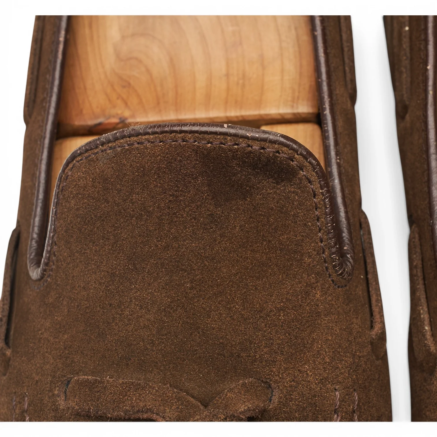 Herring 'Ascot' Brown Suede Tassel Loafers UK 8 F - Image 6