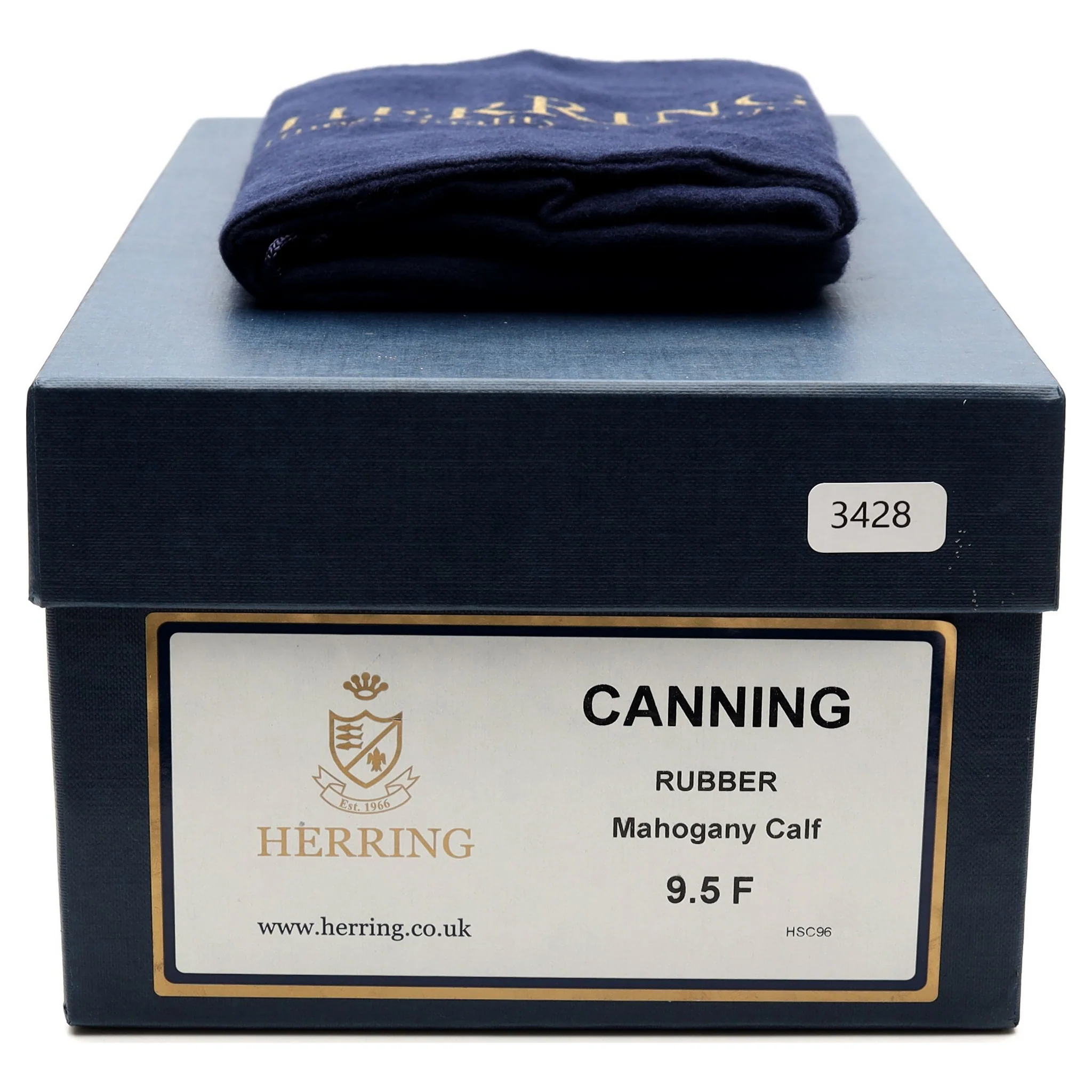 Herring 'Canning' Brown Leather Derby Brogues UK 9.5 F - Image 14