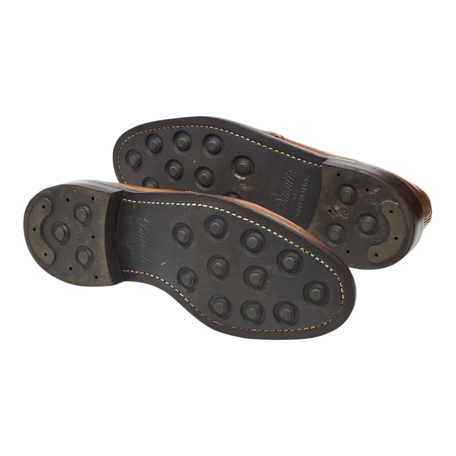 Herring 'Canning' Brown Leather Derby Brogues UK 7.5 F - Image 5