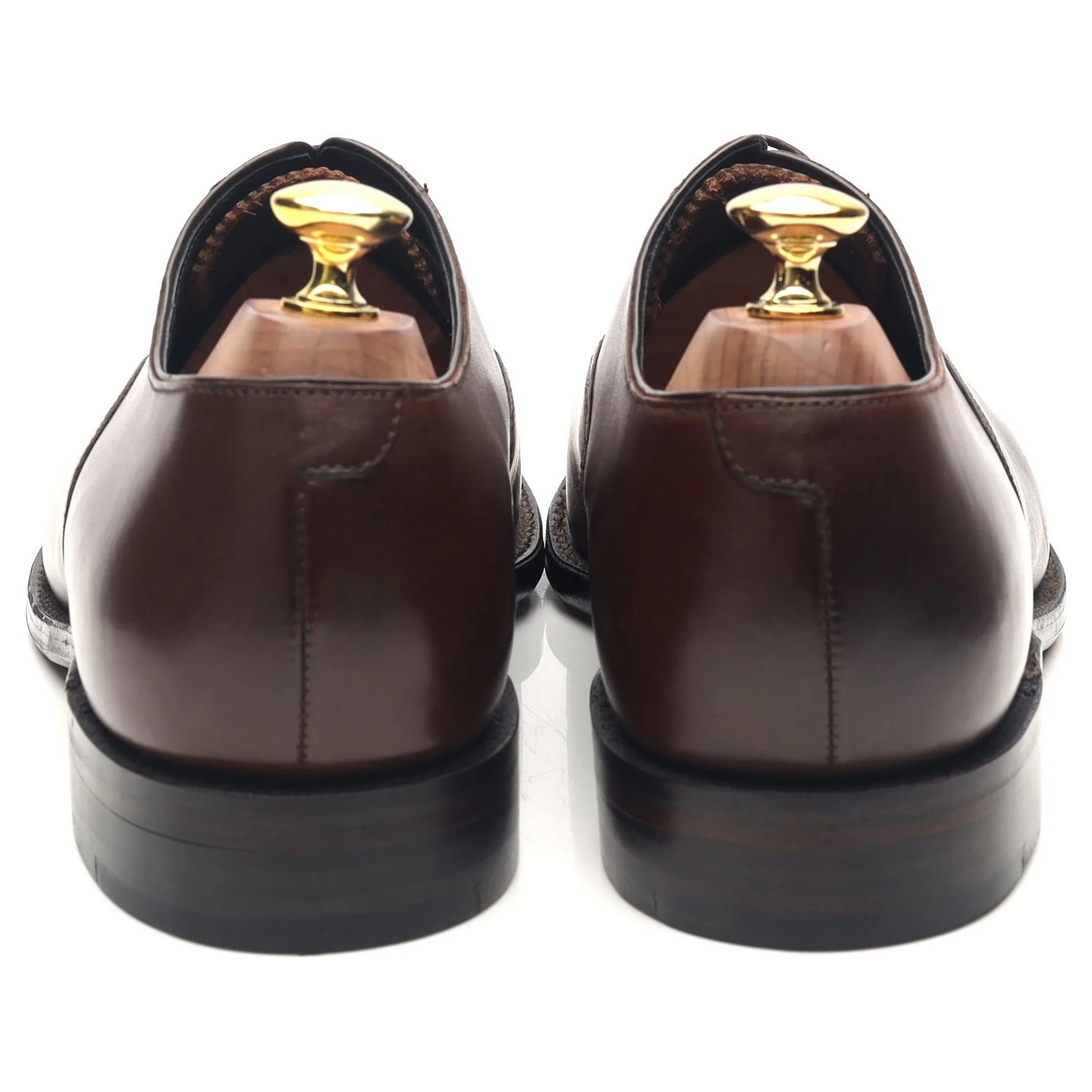 'Knightsbridge' Brown Leather Oxford UK 8.5 F - Image 4