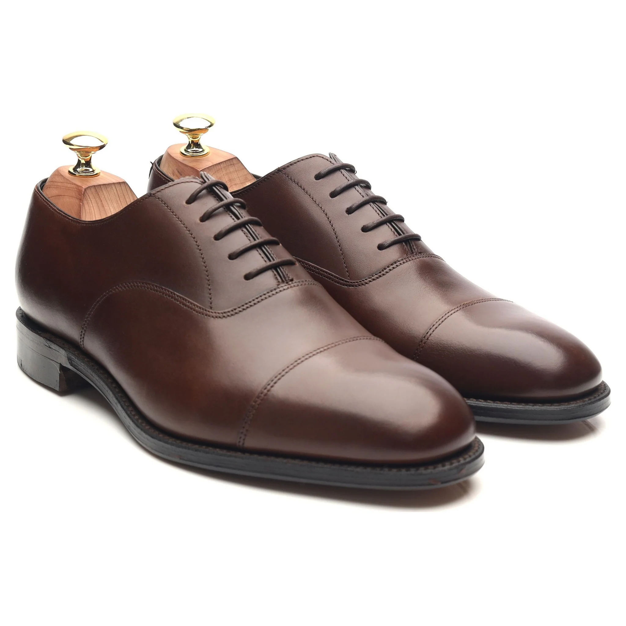 'Knightsbridge' Brown Leather Oxford UK 8.5 F - Image 7