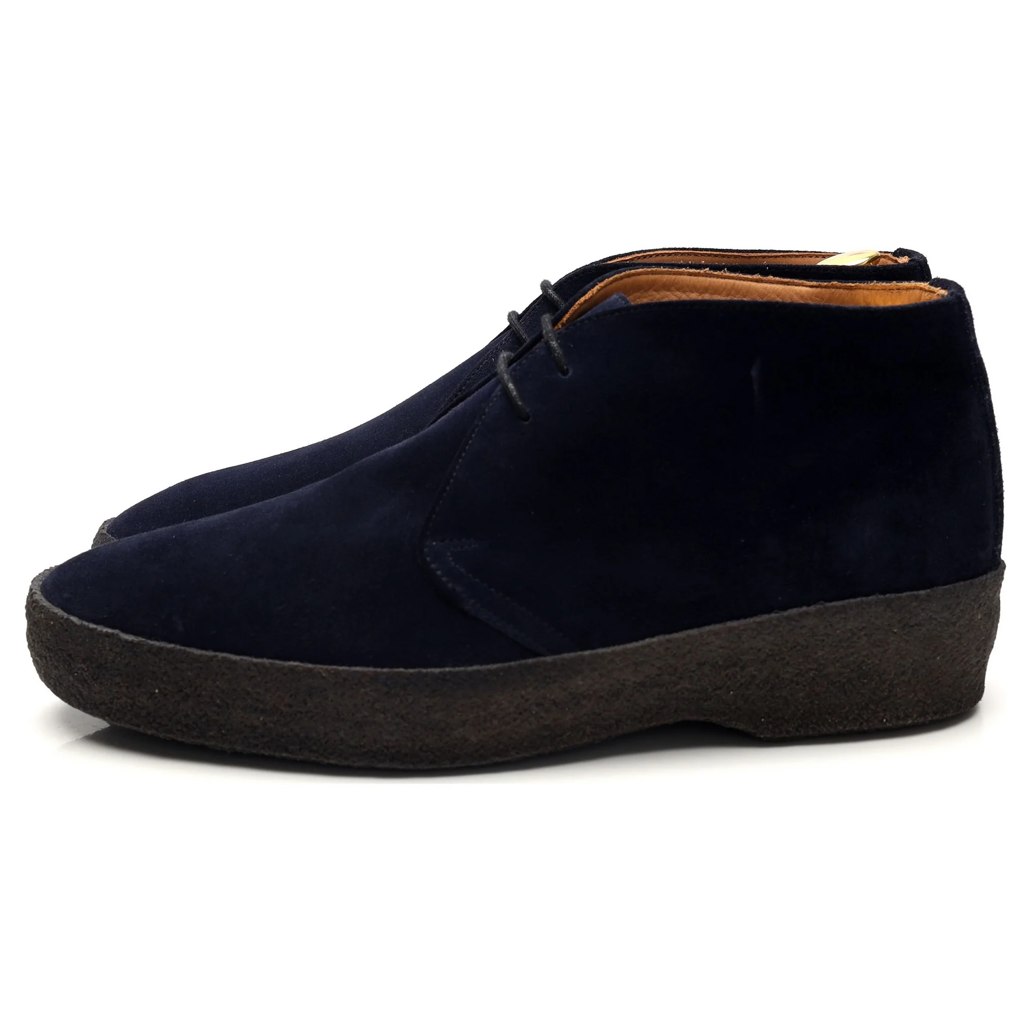 Herring 'Mustang' Navy Blue Suede Chukka Boots UK 8.5 - Image 3