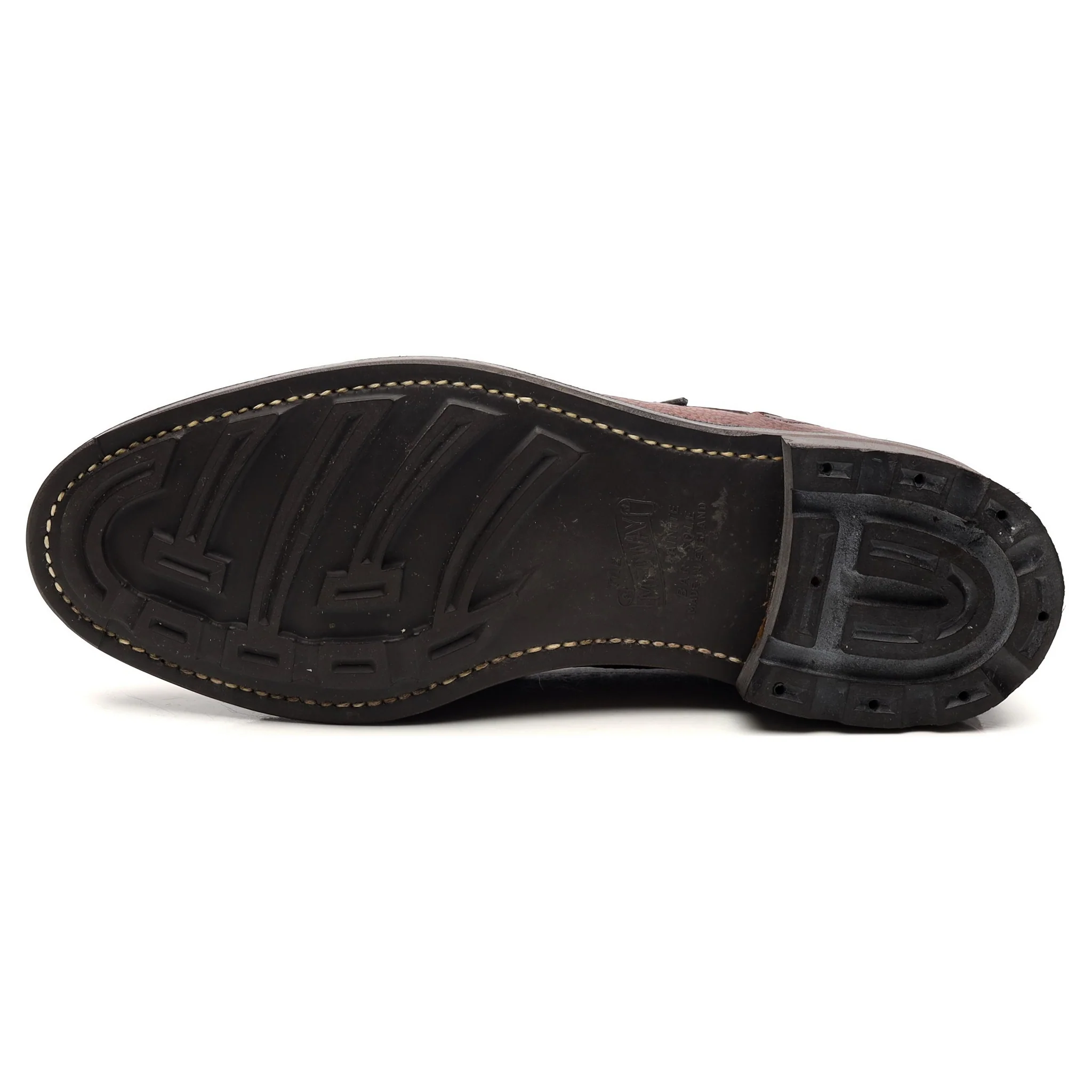 Holland & Holland Tan Brown Leather Veldtschoen Derby UK 8 E - Image 10