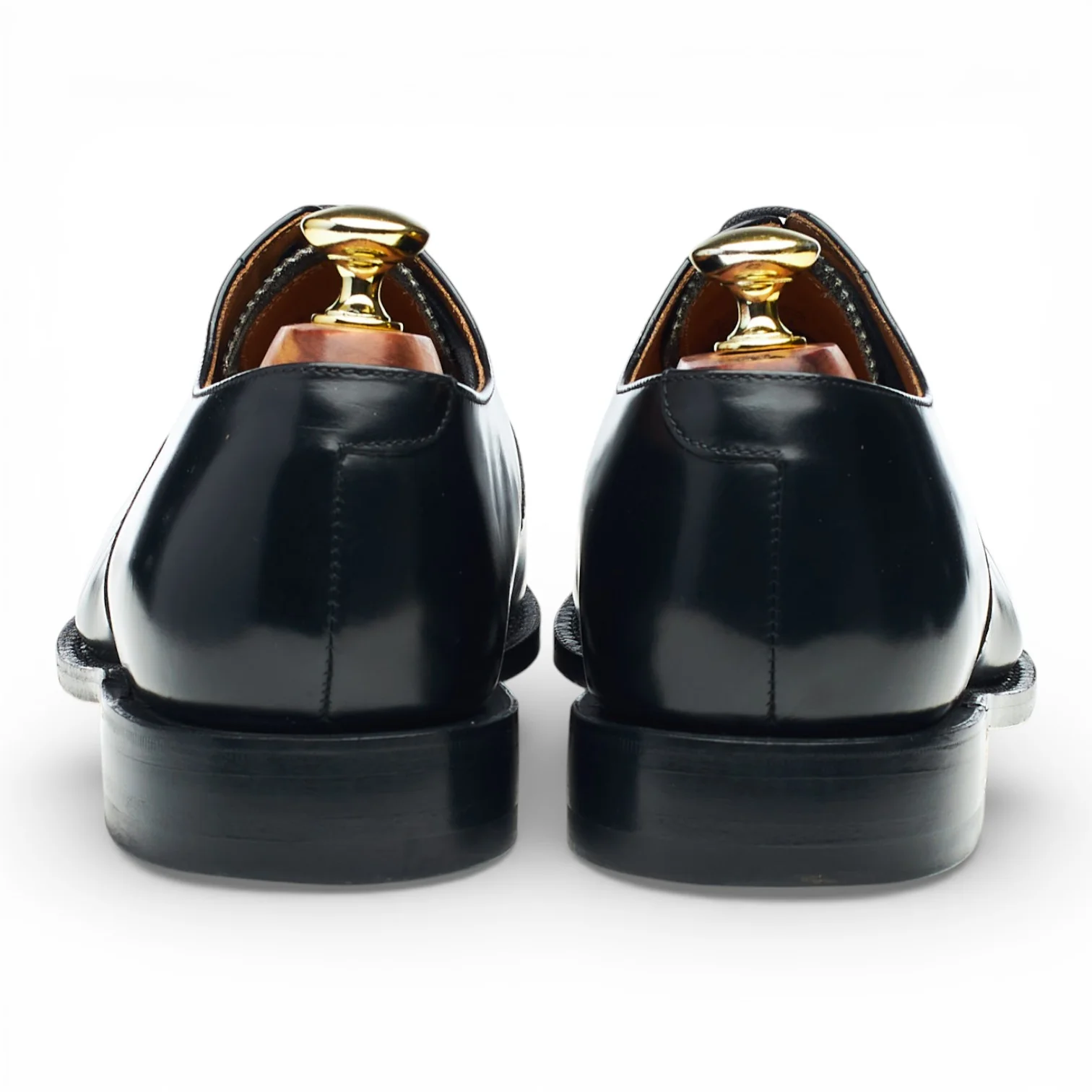 'Hull II' Black Leather Oxford UK 7 G - Image 4