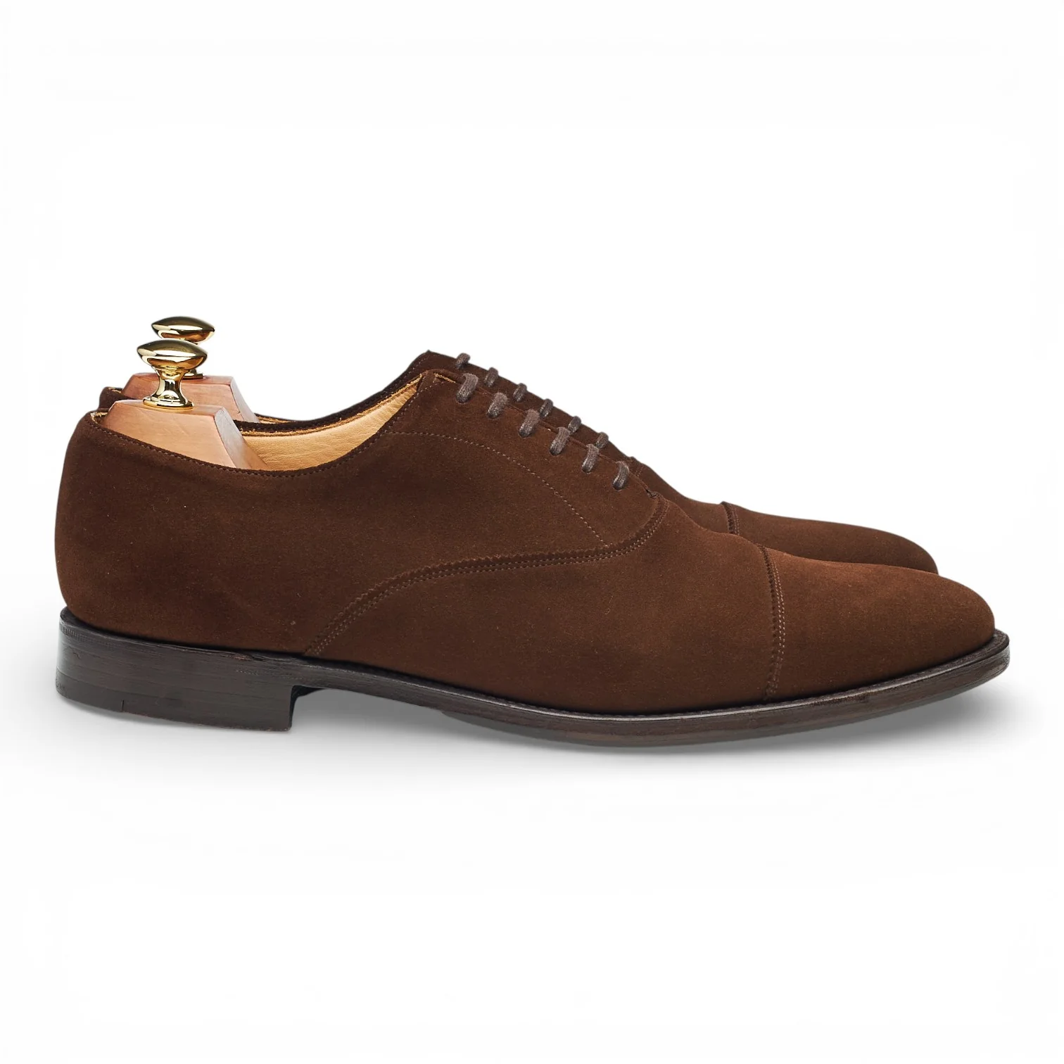 'Ilford' Brown Suede Oxford UK 8.5 F