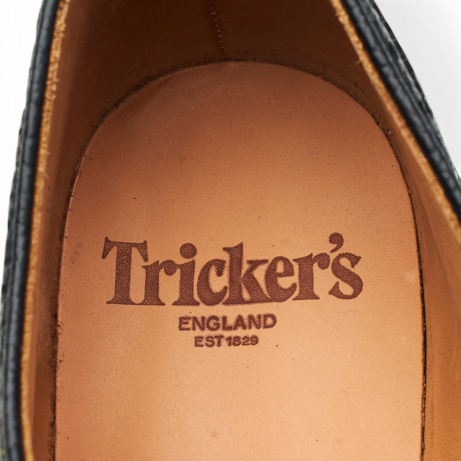 'Ilkley' Black Grain Leather Derby Brogues UK 10.5 - Image 6