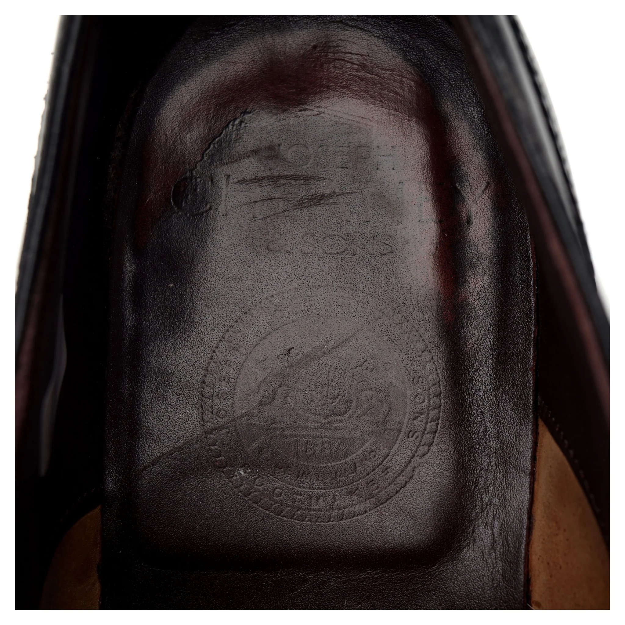 Imperial 'Balmoral' Black Leather Oxford UK 7.5 G - Image 6