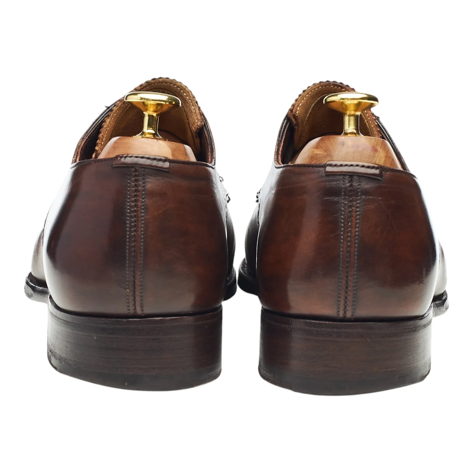 Imperial 'Osborne' Dark Brown Leather Derby Brogues UK 7.5 F - Image 4